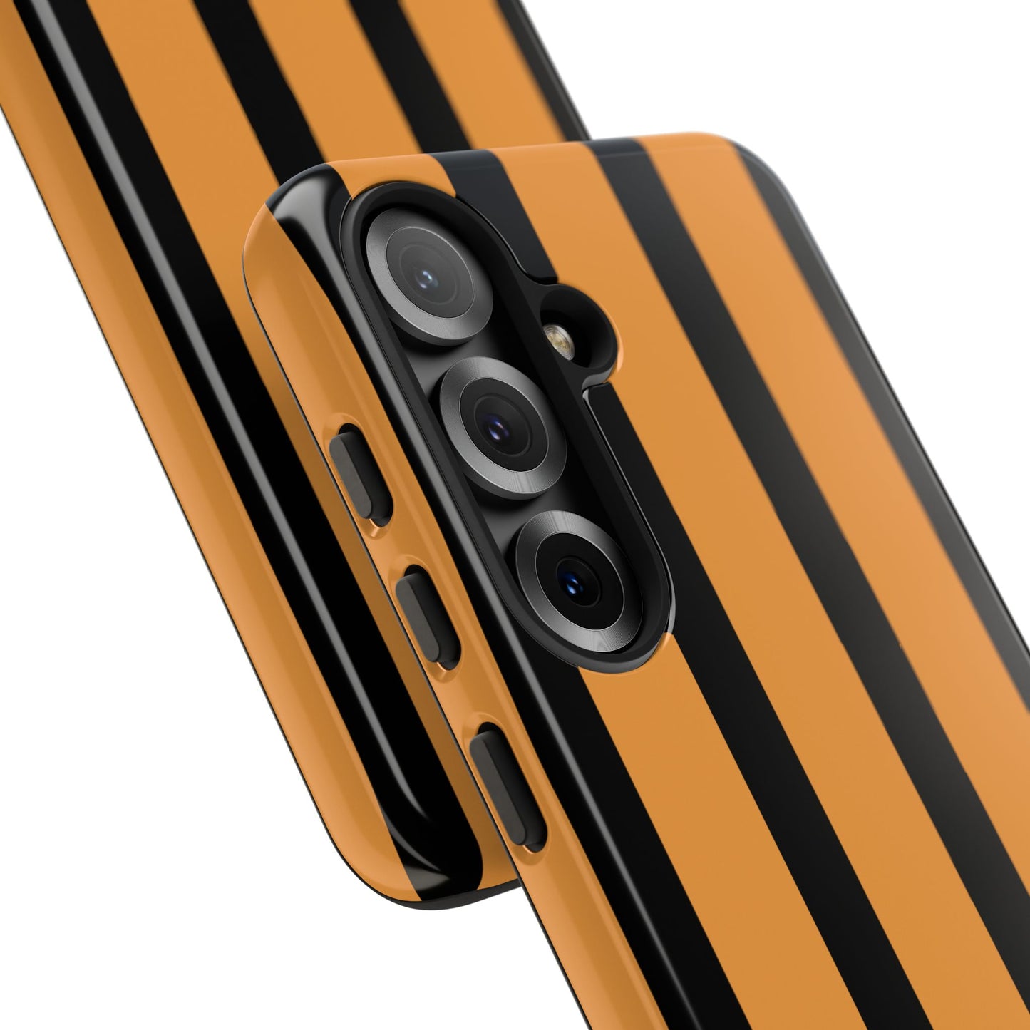 osbina | The Statement Stripe Case in Black + Orange | The Season Collective