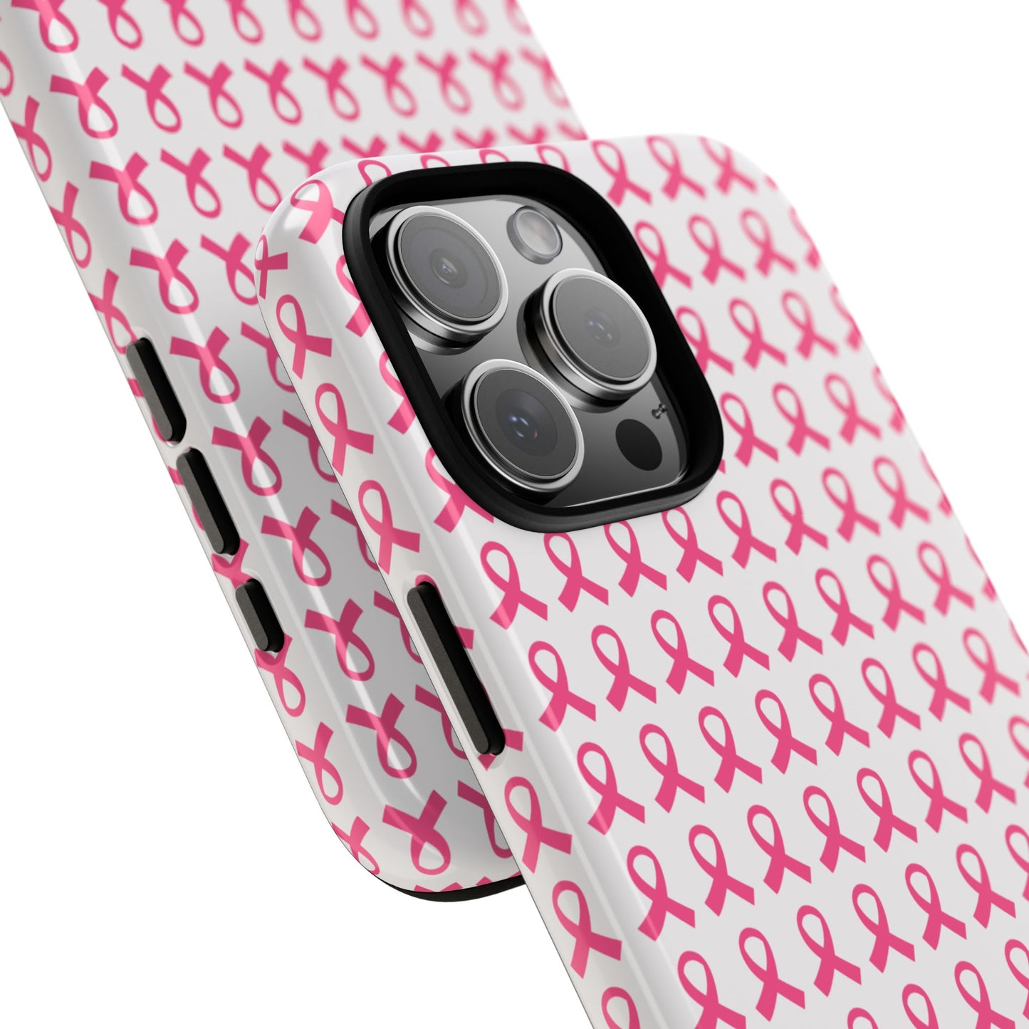 osbina | Limited Edition The Side by Side Pink Ribbon Case in Light Pink + Soft Pink + Hot Pink | The Pink October Collection | Inspired By