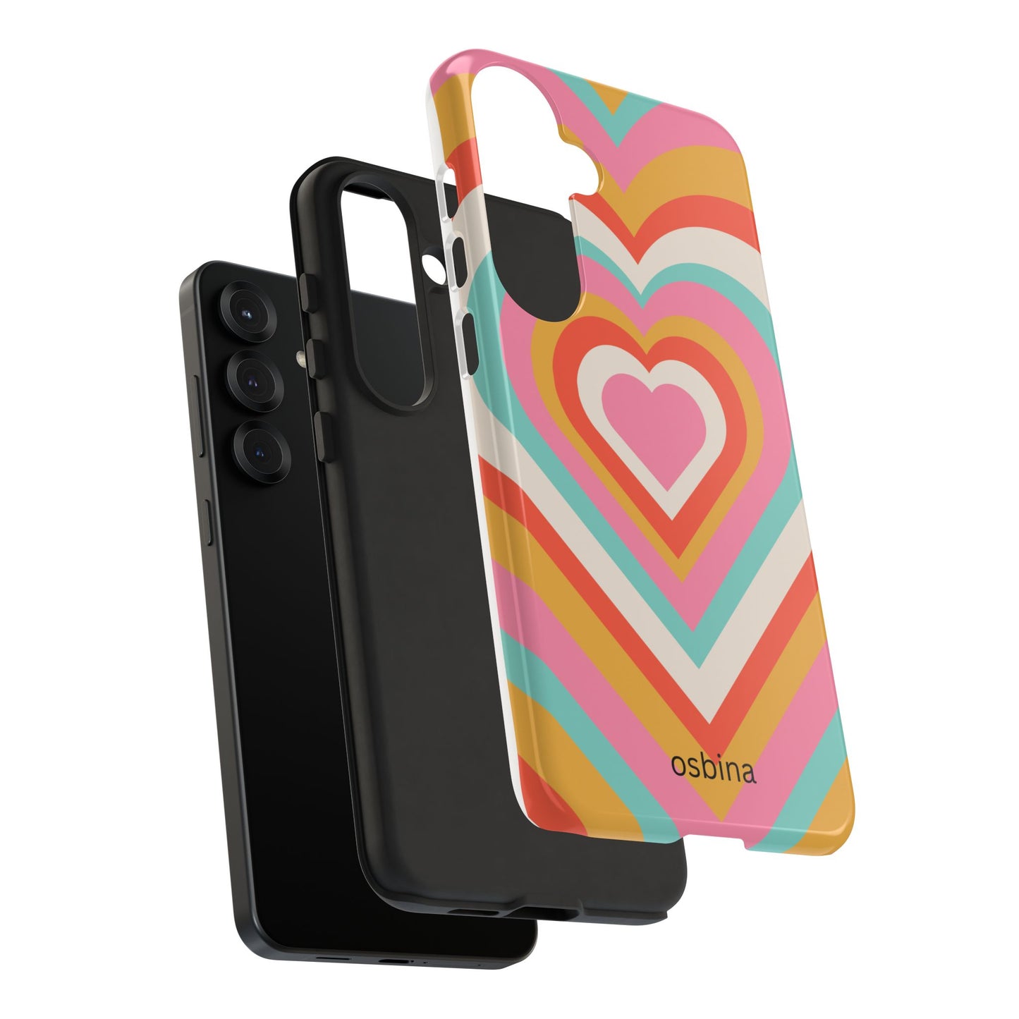 osbina | Heart Nouveau Phone Case | Modern Muse Collection