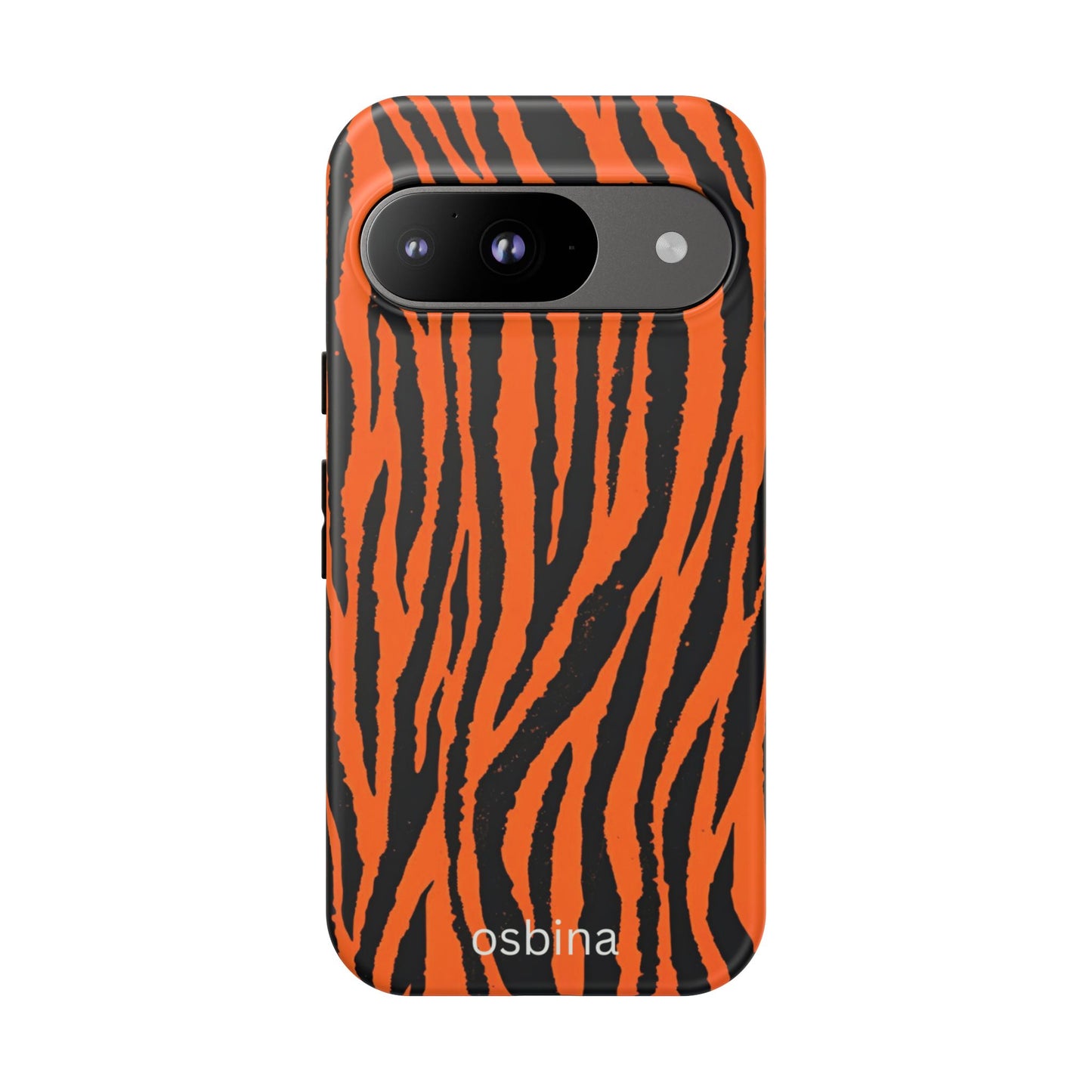 osbina | Tiger, But Make It Chic — The Bengal Stripe Case in Orange + Black | The Season Collective