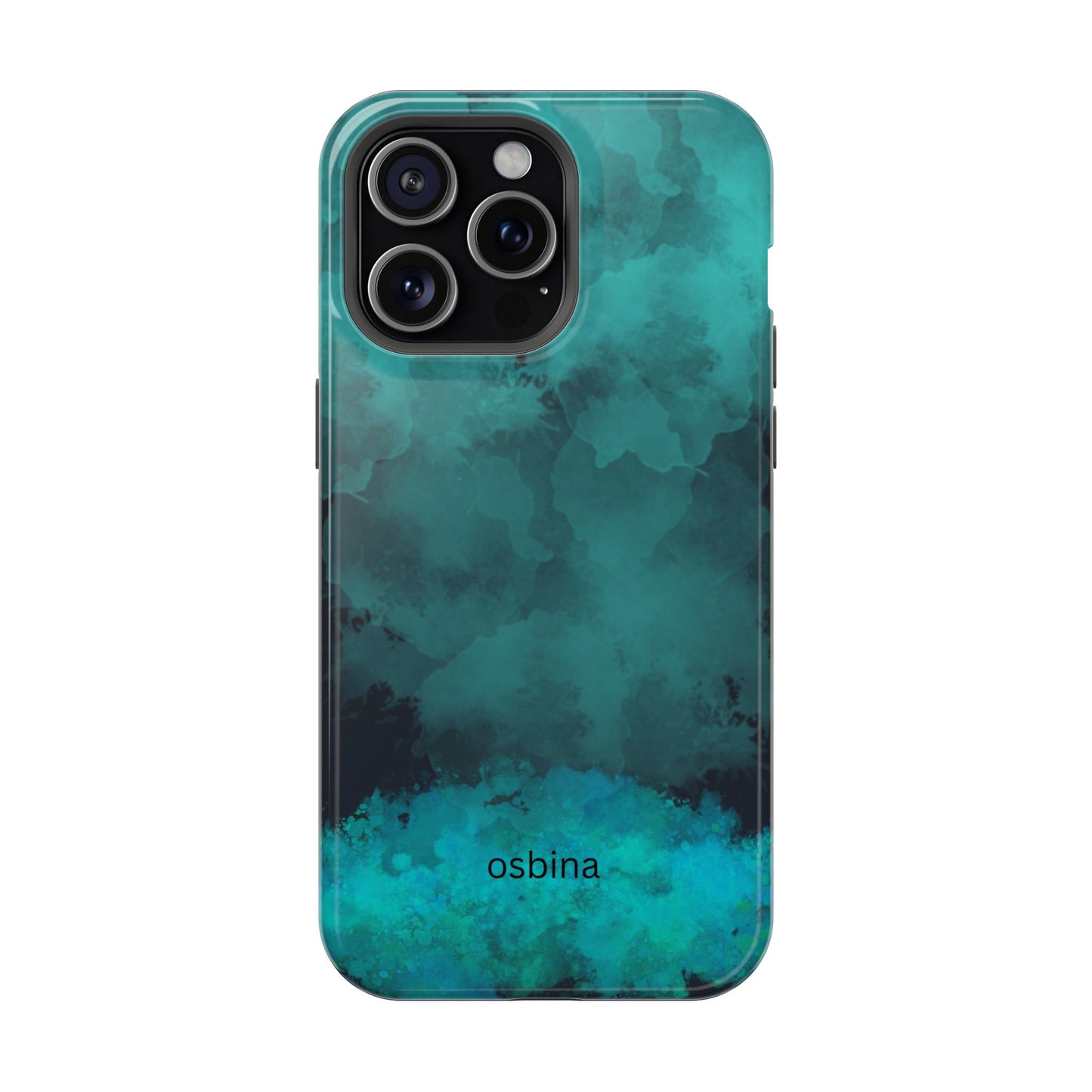 osbina | MagSafe compatible for iPhone | Midnight Aurora Phone Case | Modern Muse Collection
