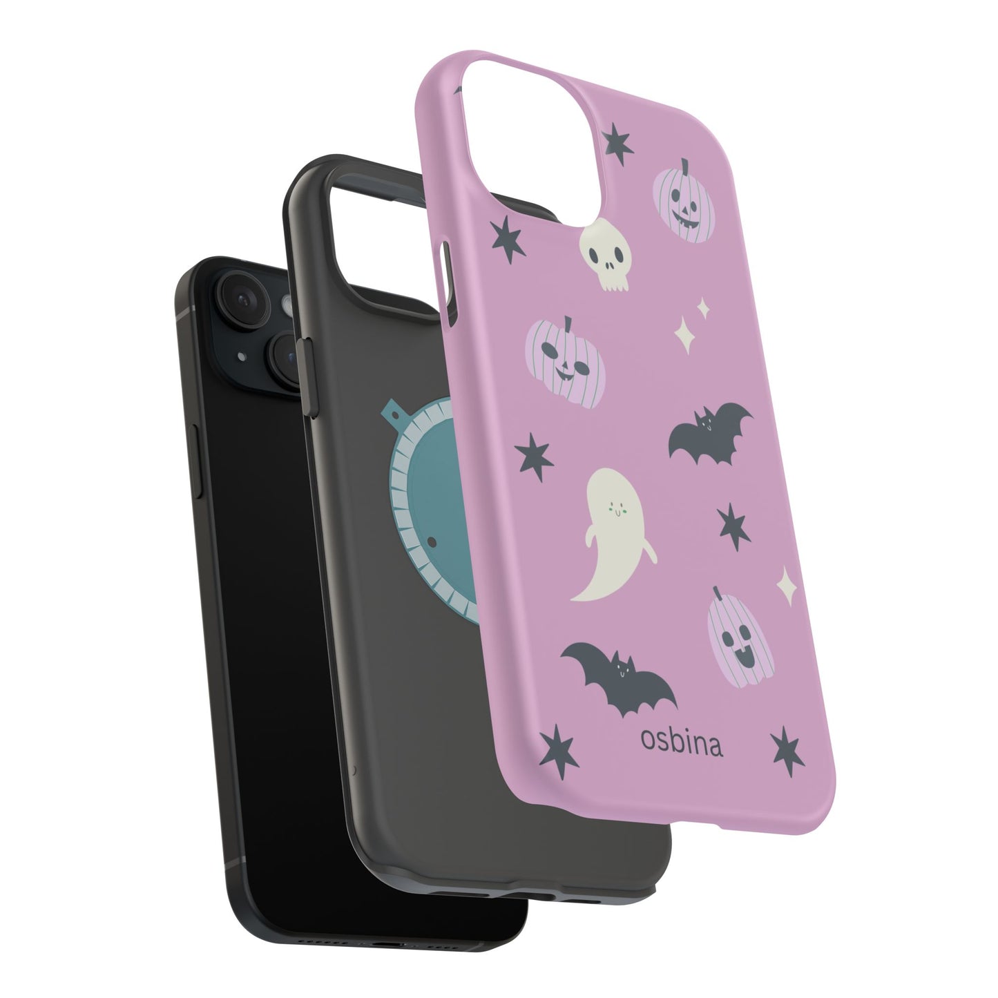osbina | MagSafe compatible for iPhone | Blush Bewitched Limited Edition Spooky Chic Phone Case | Season Collective Collection