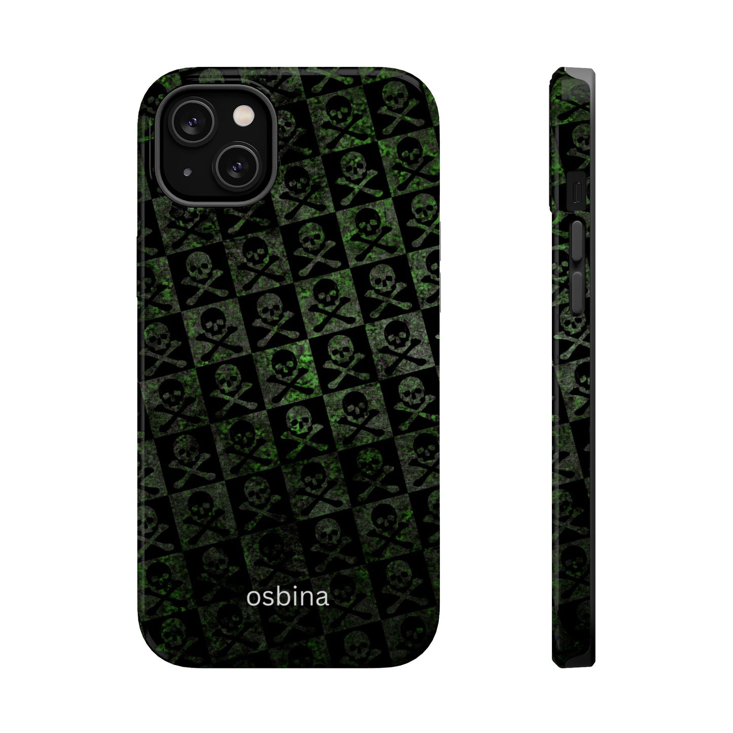 osbina | MagSafe compatible for iPhone | Skull & Crossbones Phone Case | Season Collective Collection