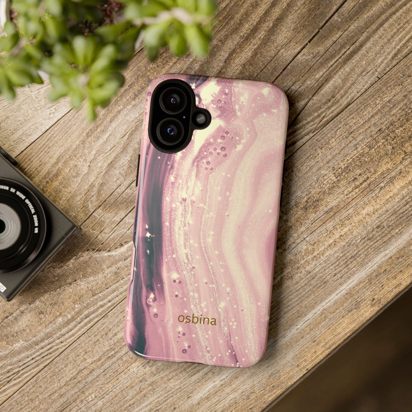 osbina | The Amethyst Glow Phone Case | Modern Muse Collection