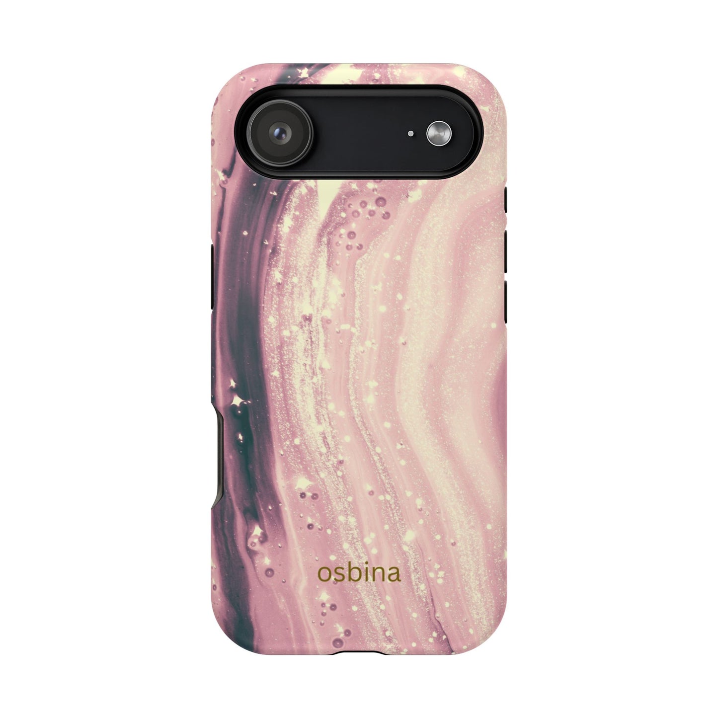 osbina | MagSafe compatible for iPhone | The Amethyst Glow Phone Case | Modern Muse Collection