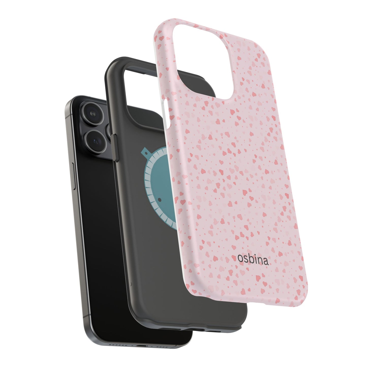 osbina | MagSafe compatible for iPhone | Pure Affection Sweethearts Phone Case | Modern Muse Collection