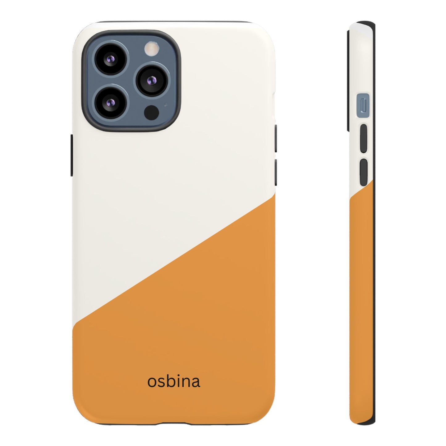 osbina | Divide & Conquer — The Orange + White Split Diagonal Case | The Season Collective