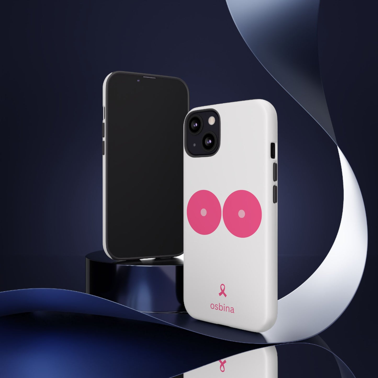 osbina | Limited Edition The Check Your Tatas Case in Light Pink + Soft Pink + Hot Pink | The Pink October Collection | Inspired By