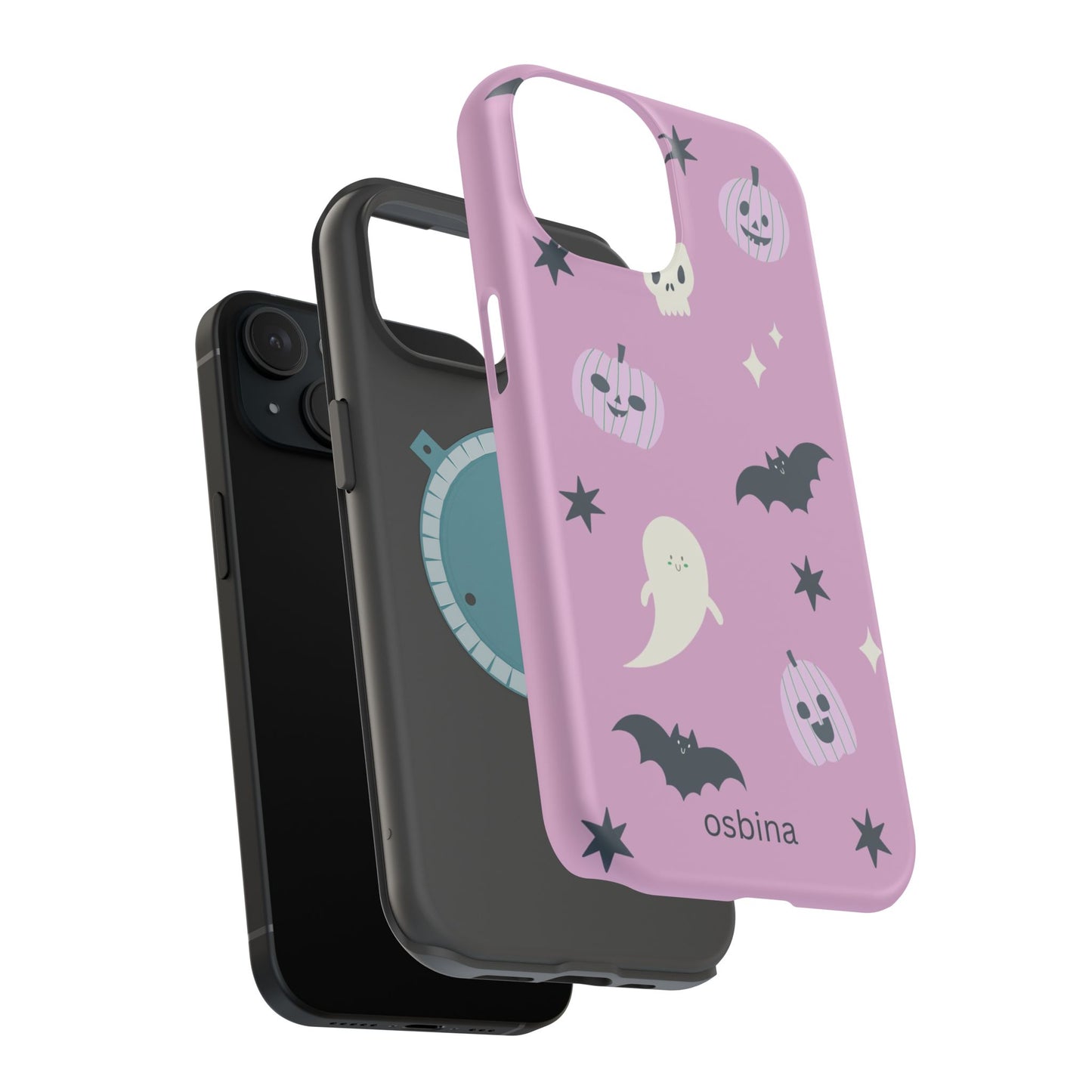 osbina | MagSafe compatible for iPhone | Blush Bewitched Limited Edition Spooky Chic Phone Case | Season Collective Collection