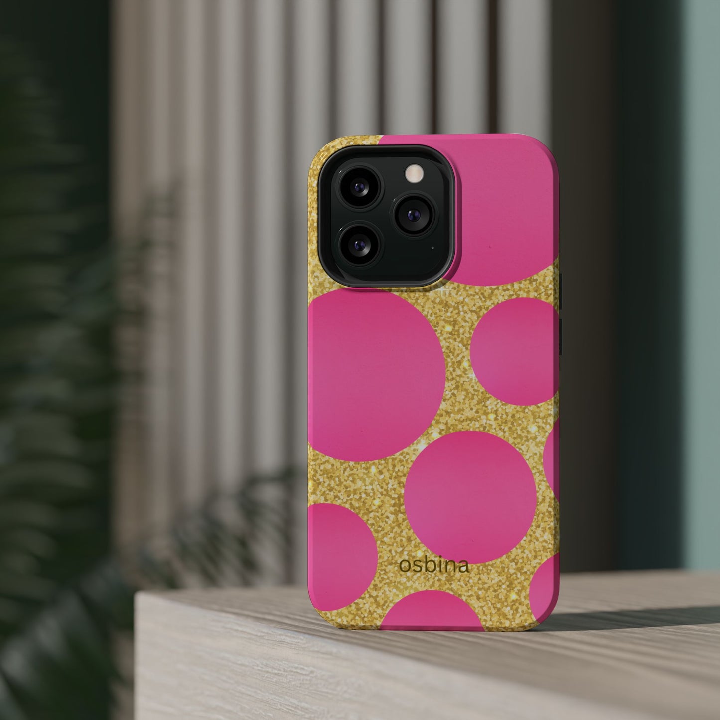 osbina | MagSafe compatible for iPhone | The Aurelia Phone Case | YAYOU Collection Supporting Shine Like Sable