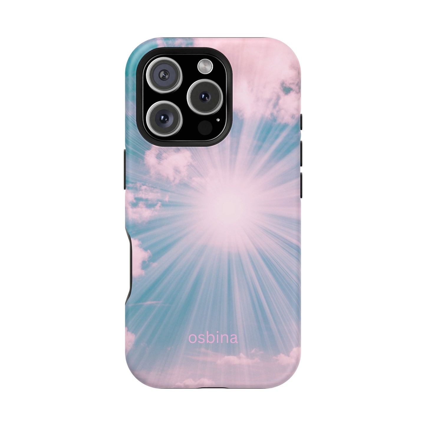 osbina | MagSafe compatible for iPhone | The Sunburst Skies Case | YAYOU Collection Supporting Shine Like Sable