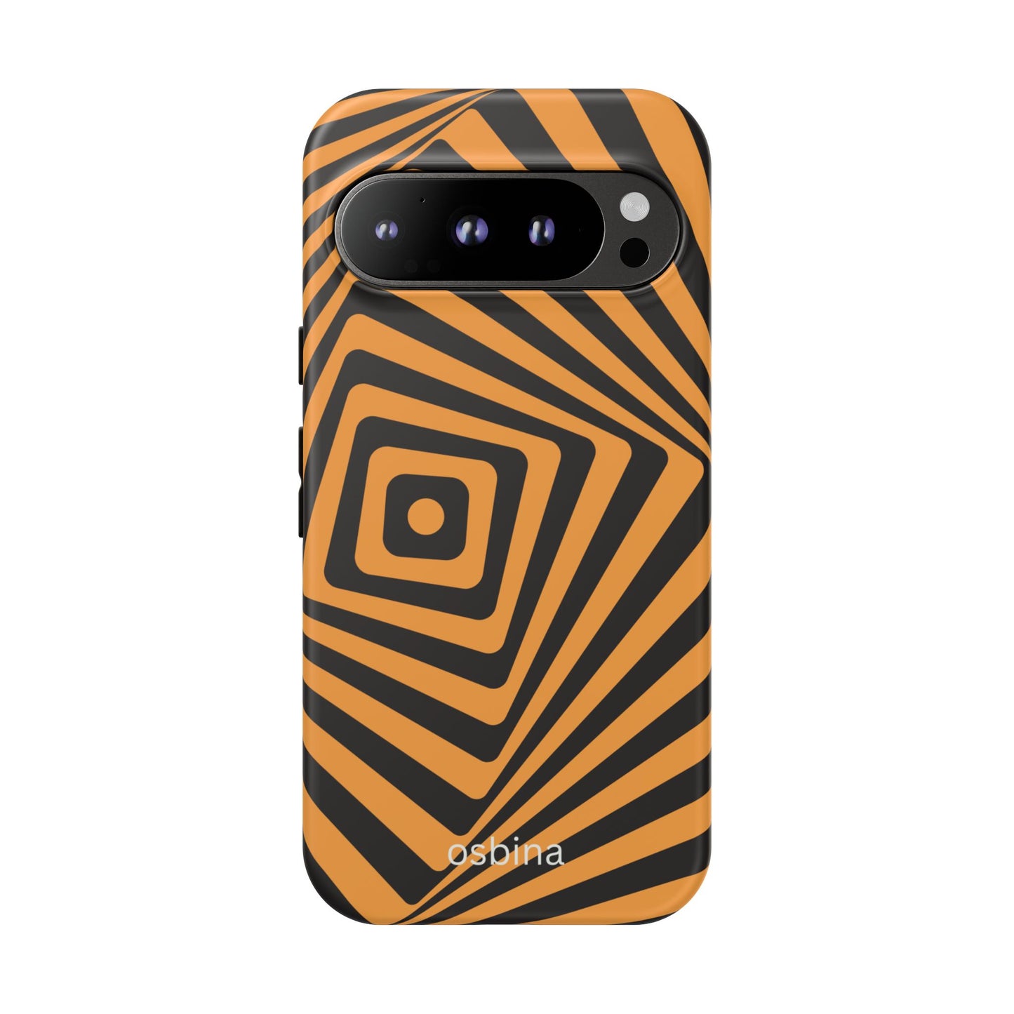 osbina | Step Into the Zone — The Orange + Black Spiral Case | The Season Collective