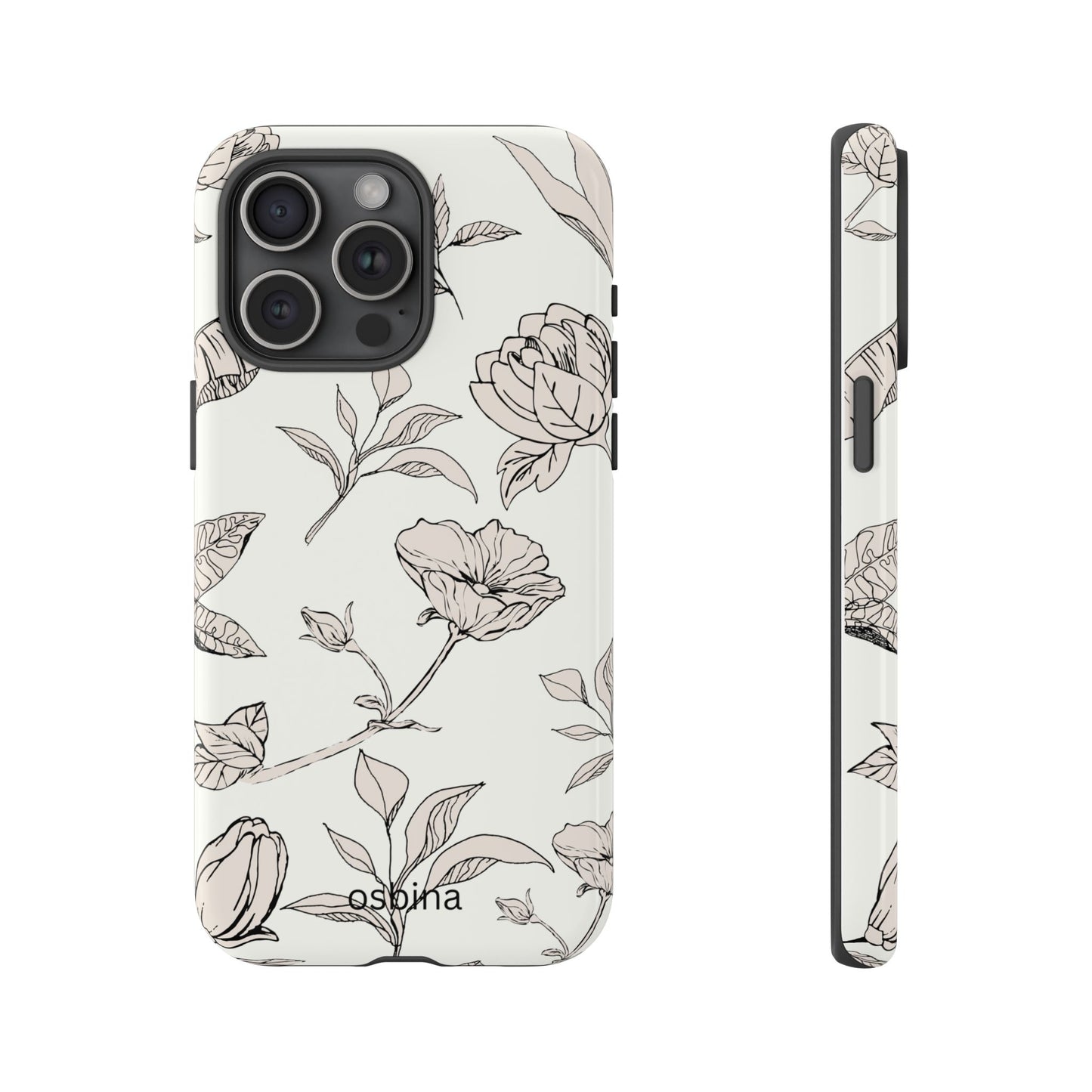 osbina | Silhouette Bloom Phone Case | Modern Muse Collection