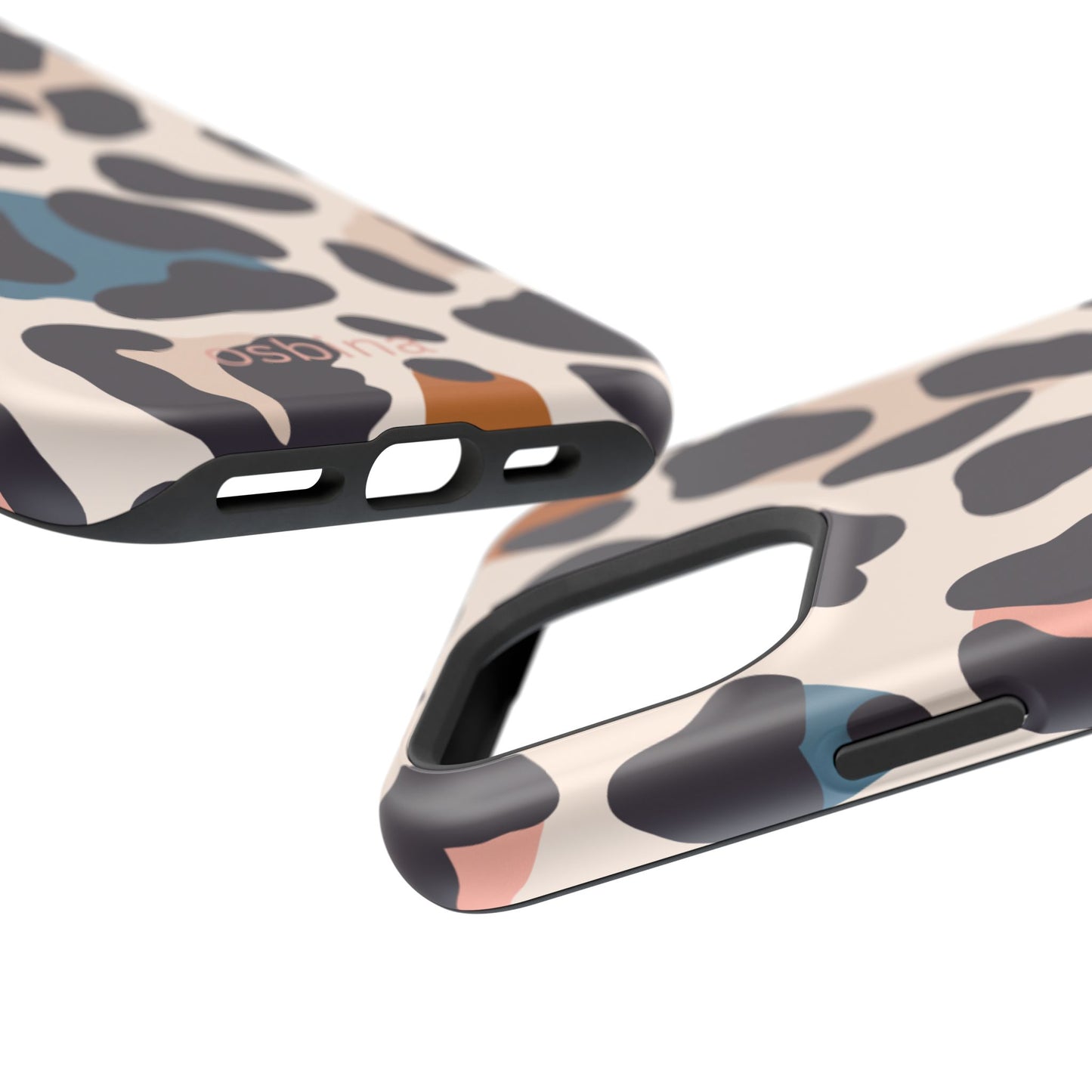 osbina | MagSafe compatible for iPhone | Leopard Luxe Color Pop Leopard Print Phone Case | Modern Muse Collection