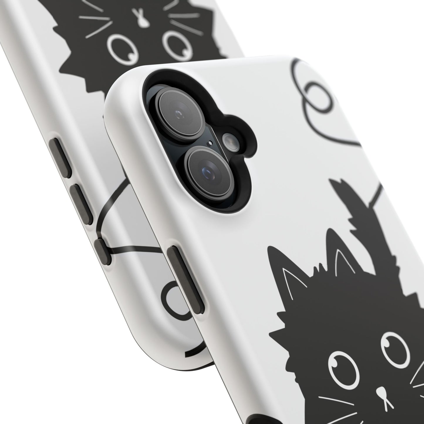osbina | MagSafe compatible for iPhone | Midnight Couture Cat Phone Case | Season Collective Collection