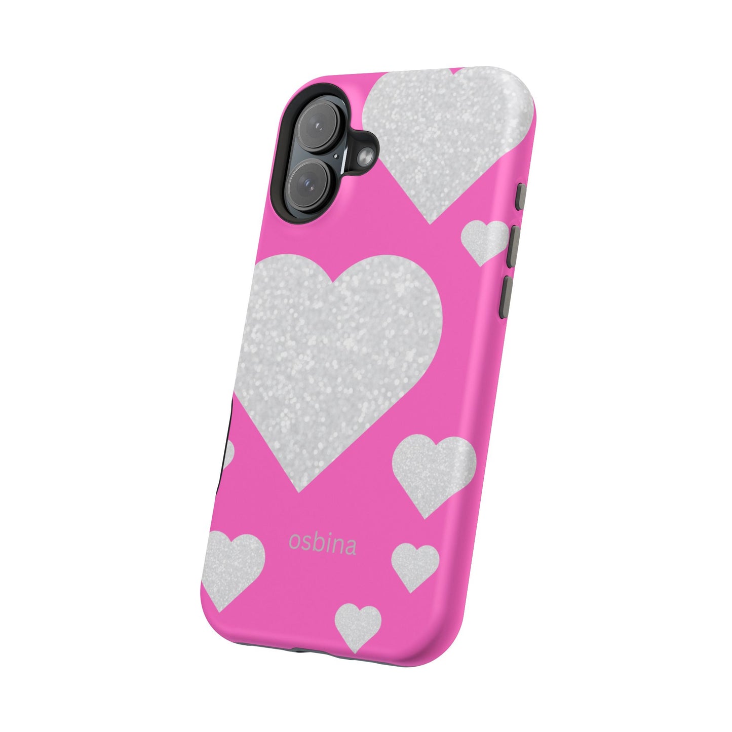 osbina | MagSafe compatible for iPhone | The Shimmering Love Case | YAYOU Collection Supporting Shine Like Sable