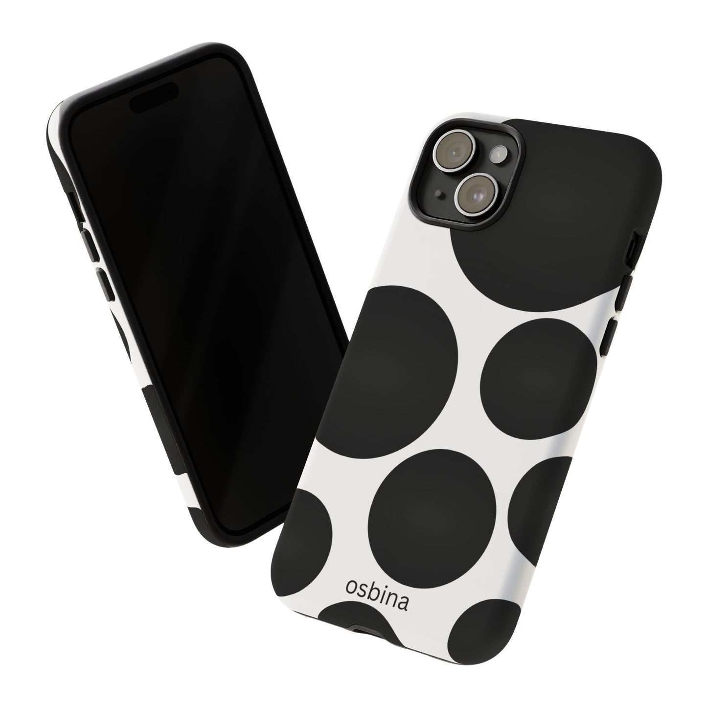 osbina | The Noir Bubbles Phone Case | Modern Muse Collection