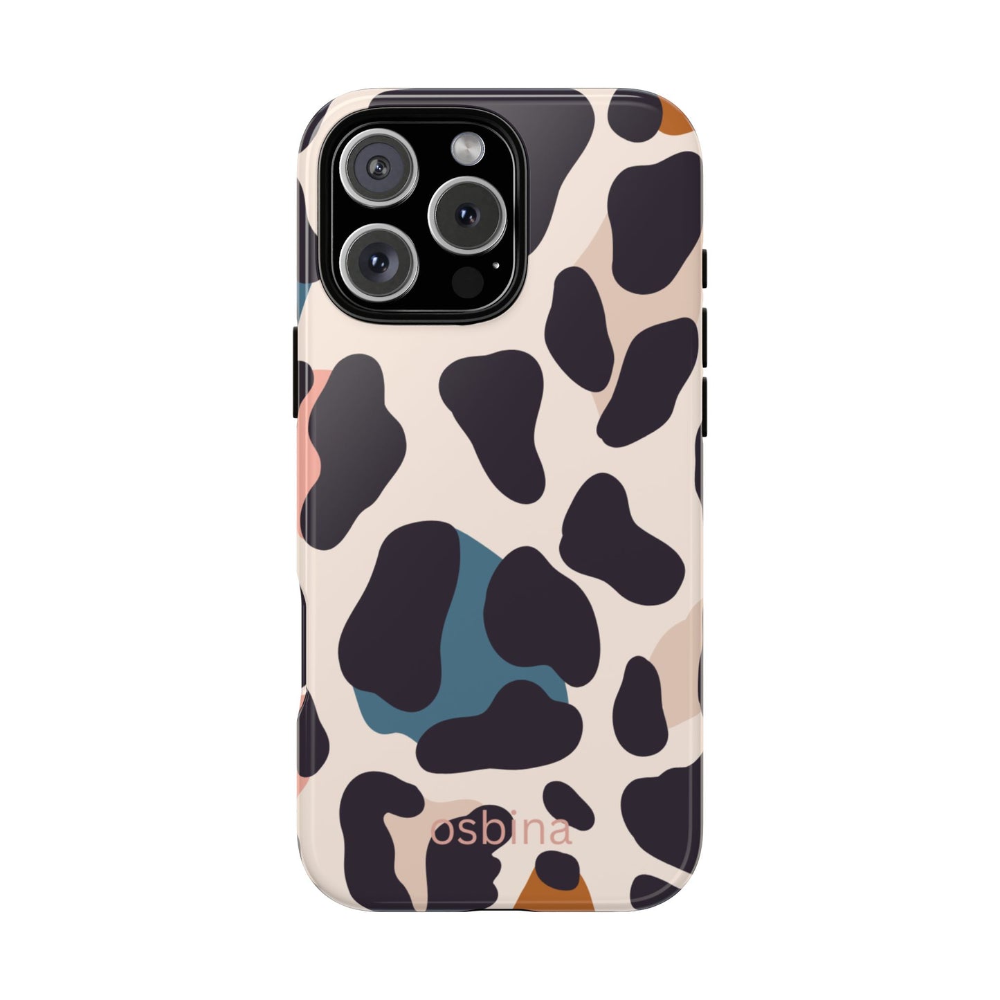 osbina | Leopard Luxe Color Pop Leopard Print Phone Case | Modern Muse Collection