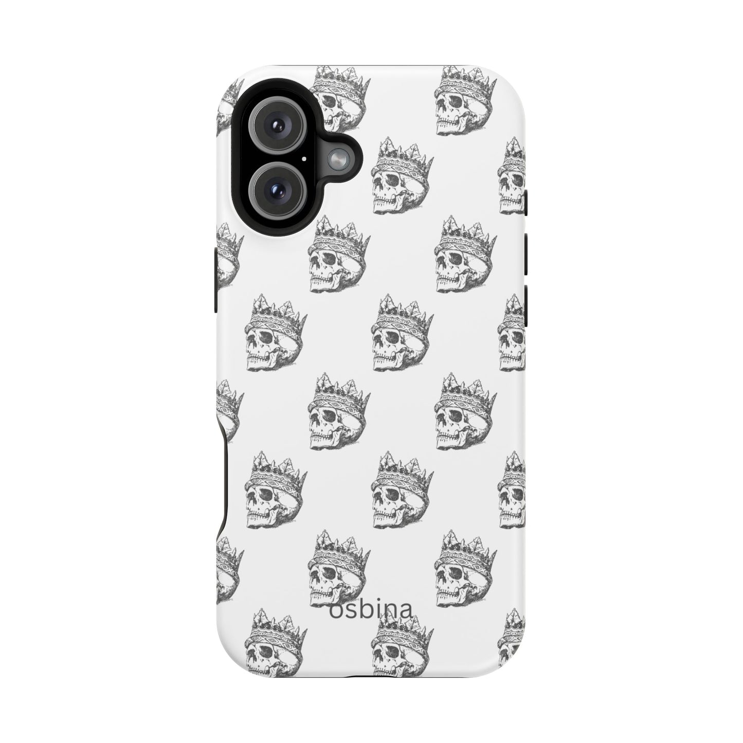 osbina | MagSafe compatible for iPhone | Skulls Royale Phone Case | Season Collective Collection