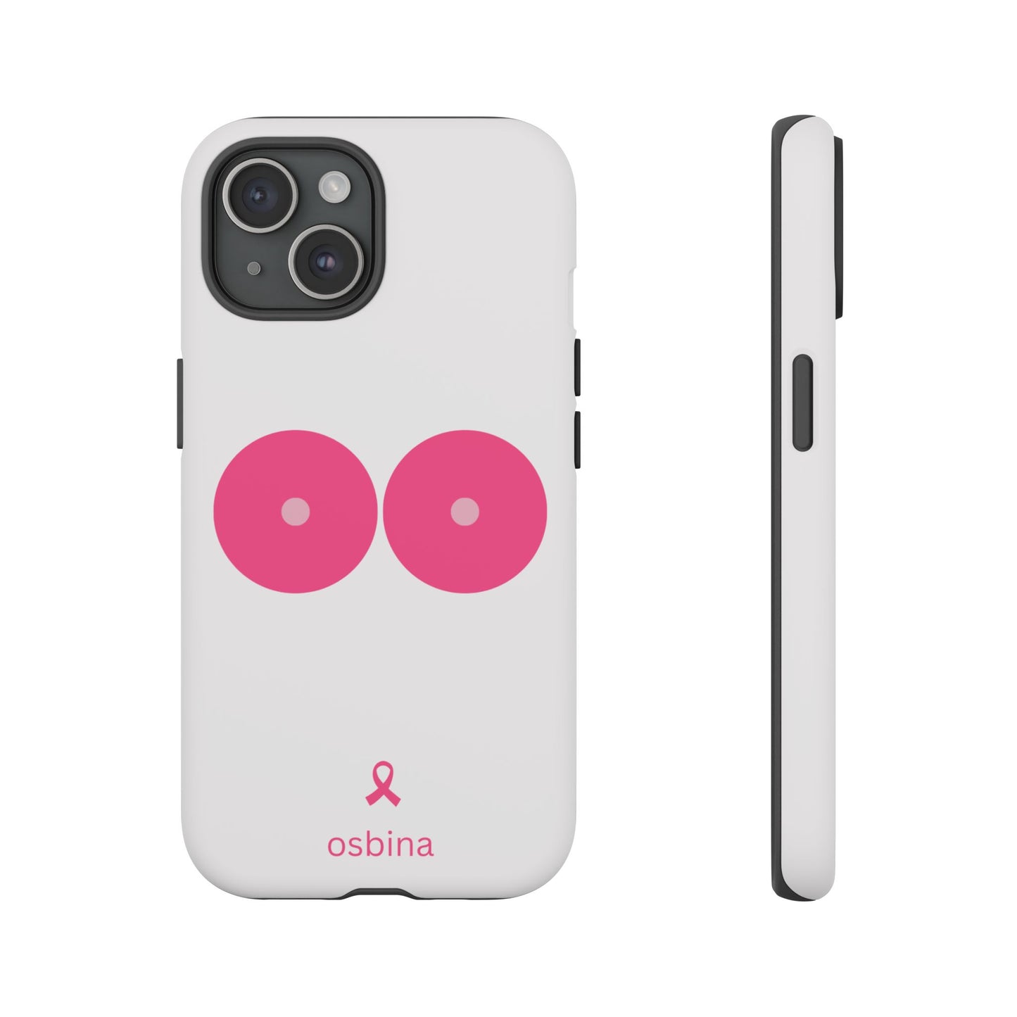 osbina | Limited Edition The Check Your Tatas Case in Light Pink + Soft Pink + Hot Pink | The Pink October Collection | Inspired By