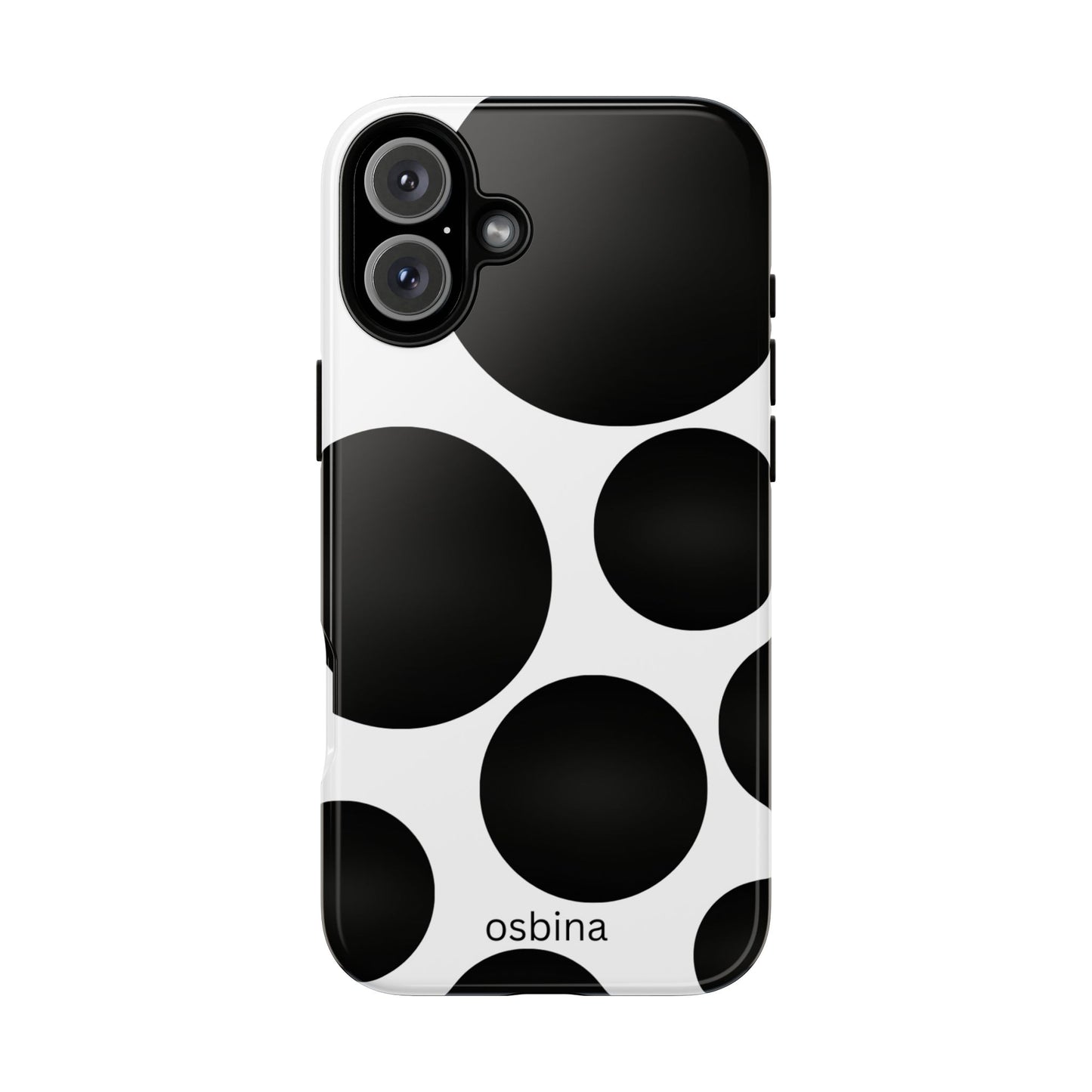 osbina | The Noir Bubbles Phone Case | Modern Muse Collection