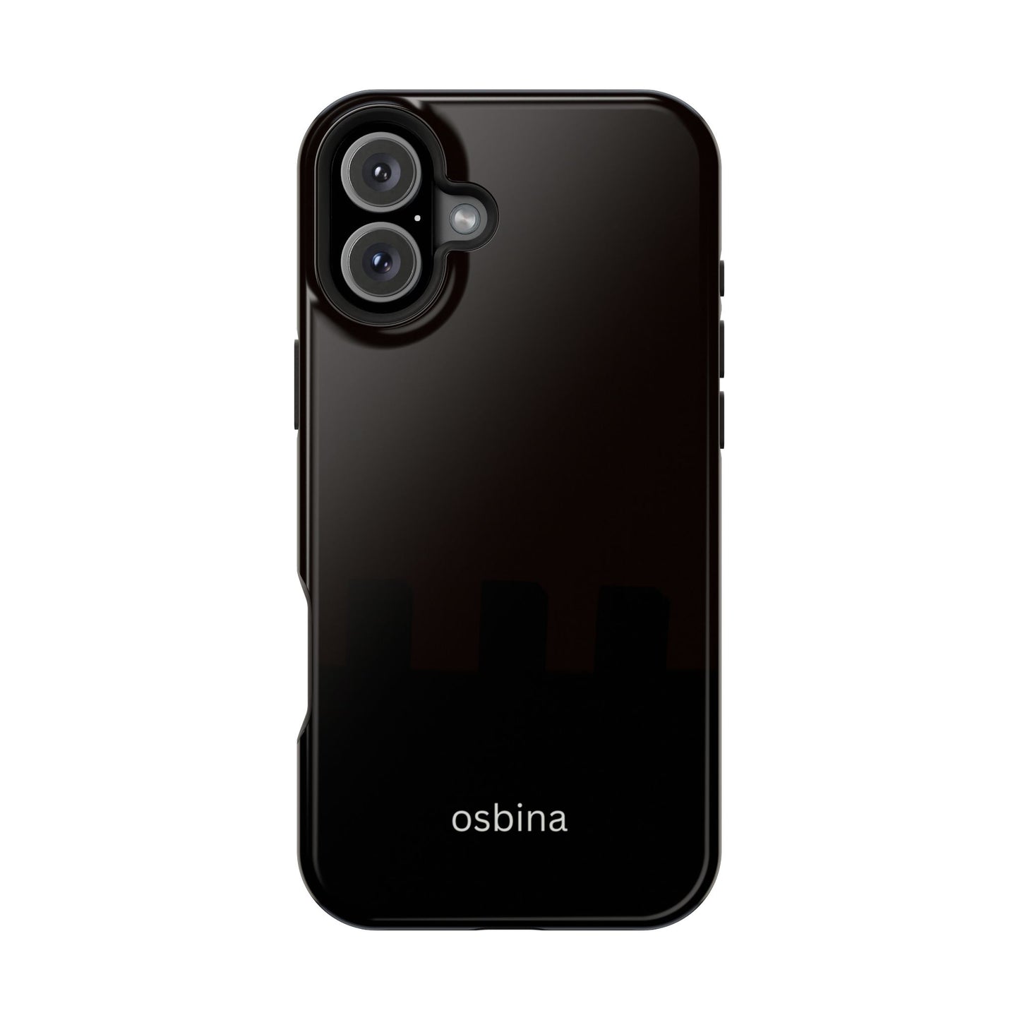 osbina | MagSafe compatible for iPhone | The Onyx Phone Case | Modern Man Collection