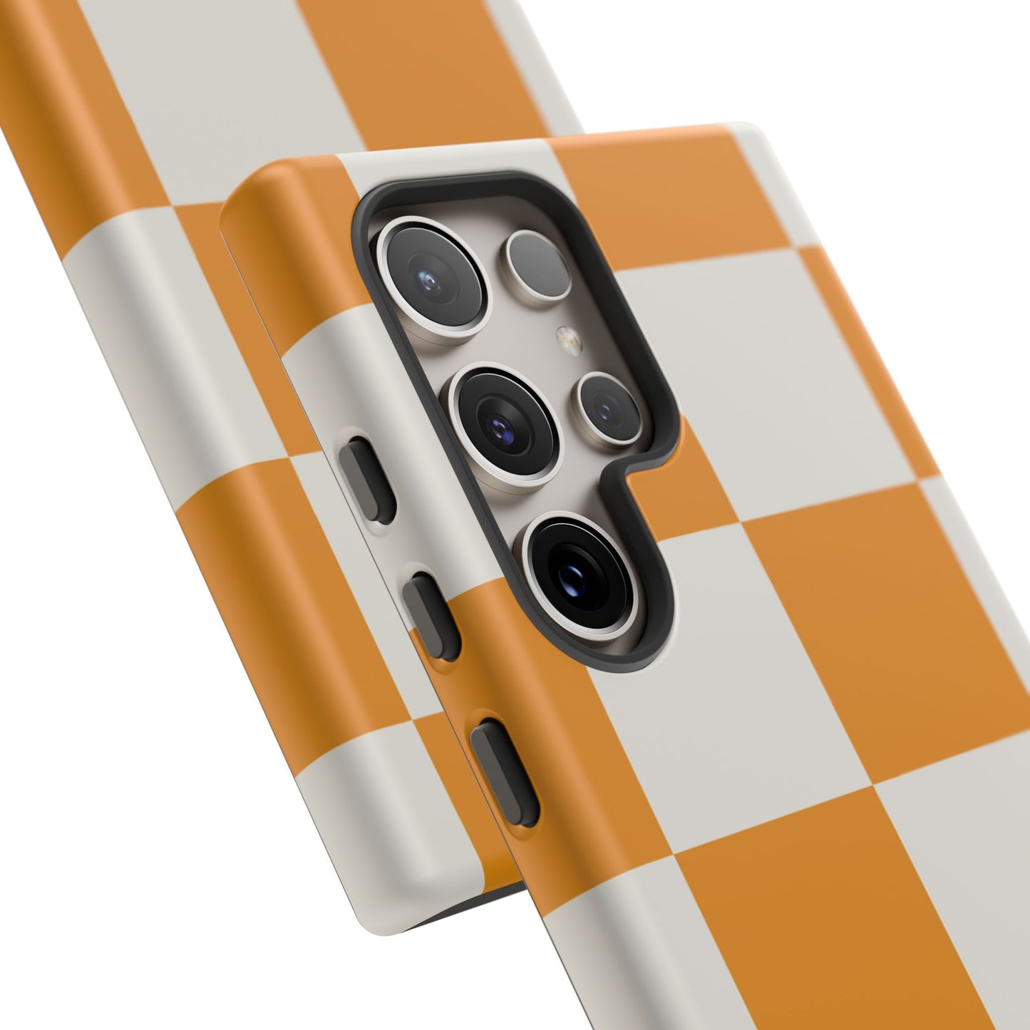 osbina | Check You Out — The Orange + White Check Case | The Season Collective