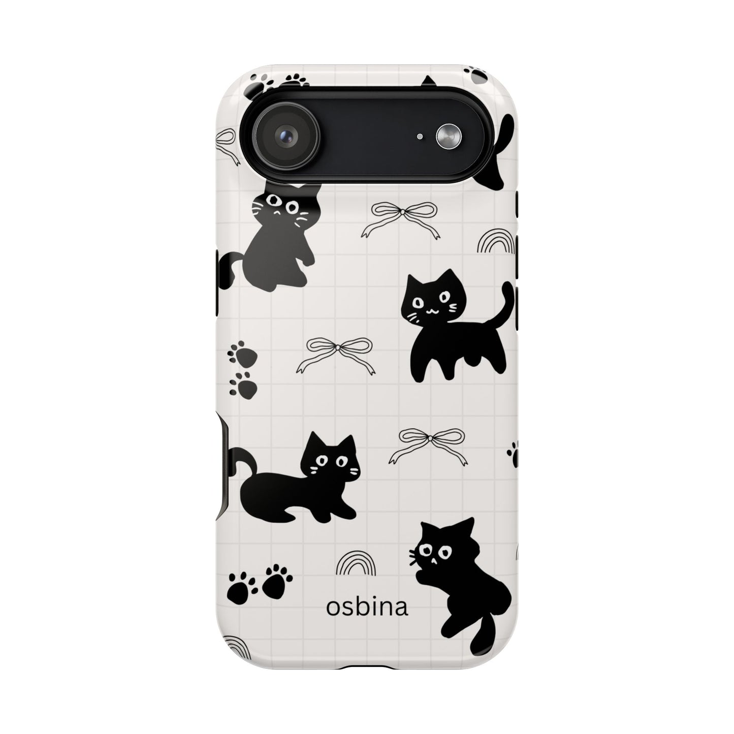 osbina | MagSafe compatible for iPhone | Meow Mode Cat Phone Case | The Season Collective