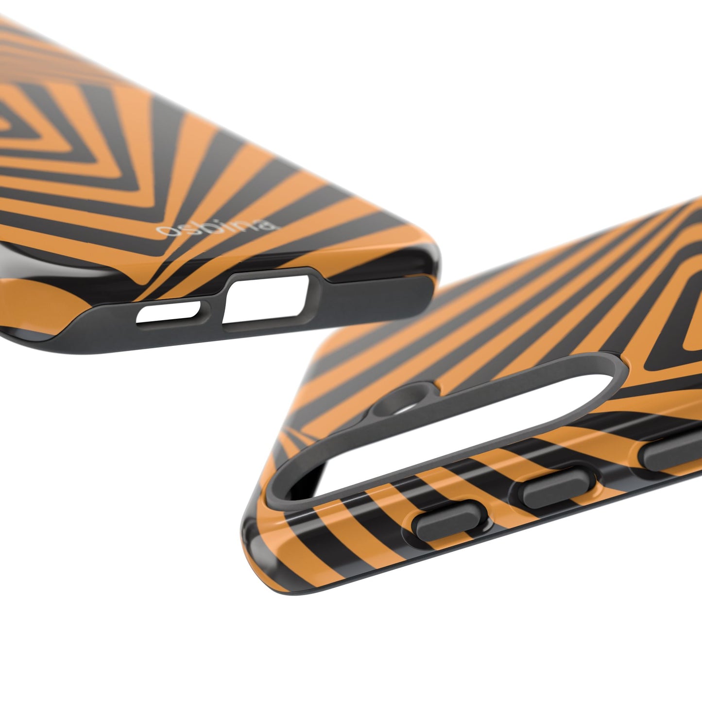 osbina | Step Into the Zone — The Orange + Black Spiral Case | The Season Collective