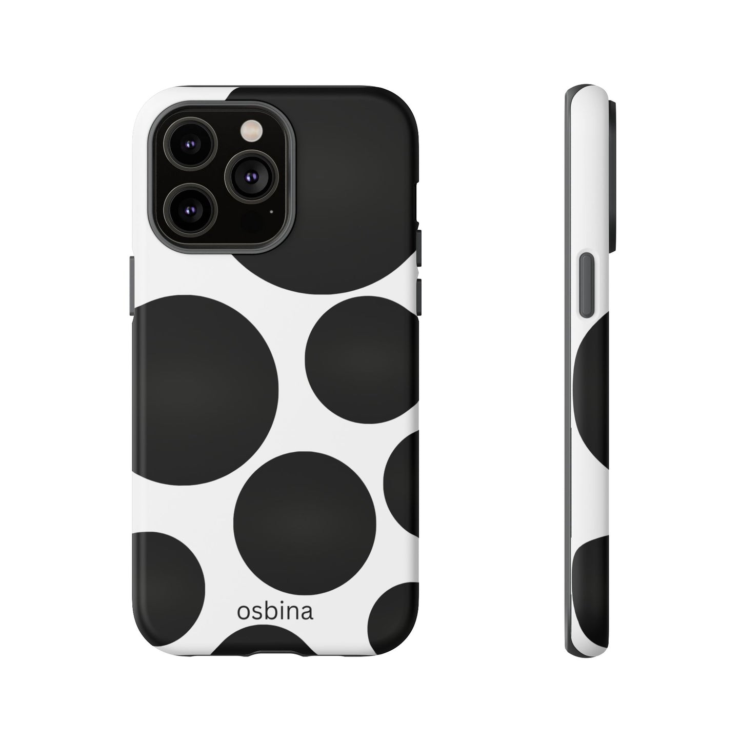 osbina | The Noir Bubbles Phone Case | Modern Muse Collection