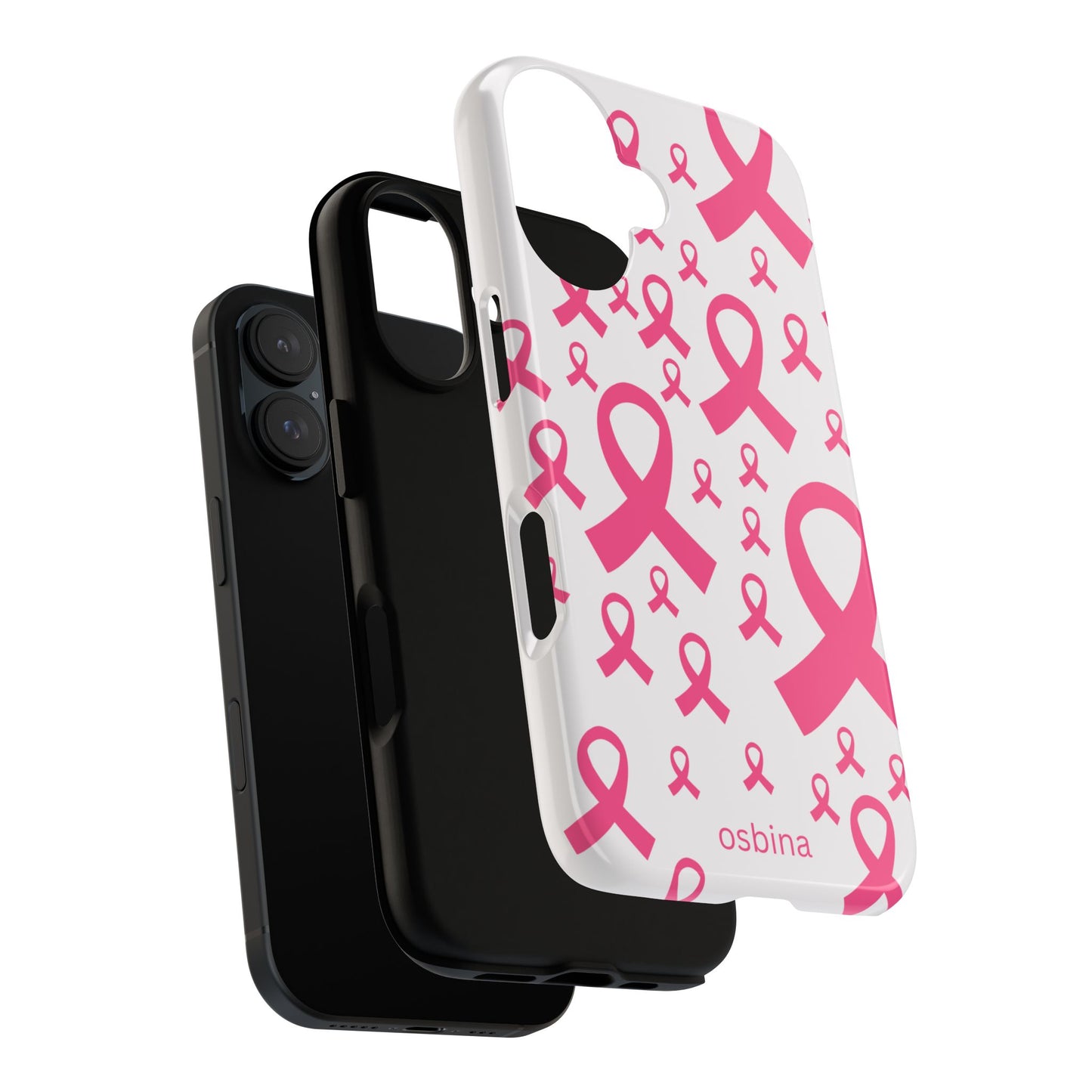osbina | Limited Edition Strength in Ribbons Case in Light Pink + Soft Pink + Hot Pink | The Pink October Collection | Inspired By