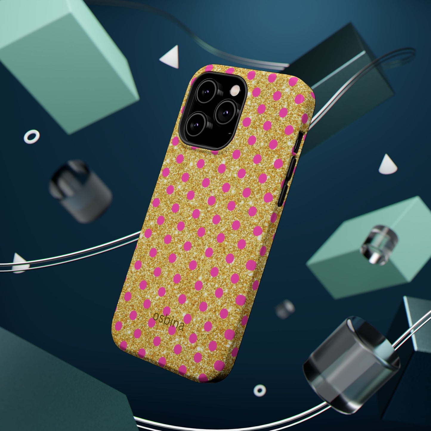 osbina | MagSafe compatible for iPhone | The Elara Phone Case | YAYOU Collection Supporting Shine Like Sable