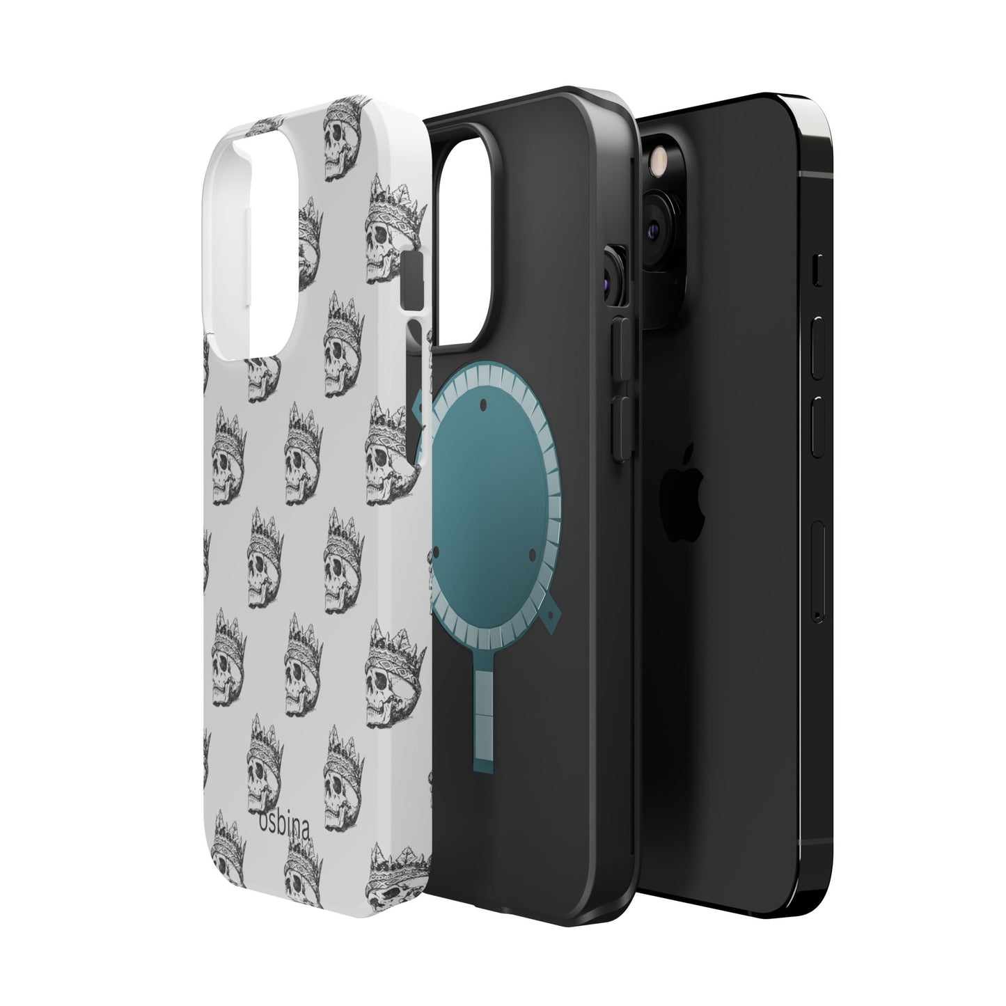 osbina | MagSafe compatible for iPhone | Skulls Royale Phone Case | Season Collective Collection