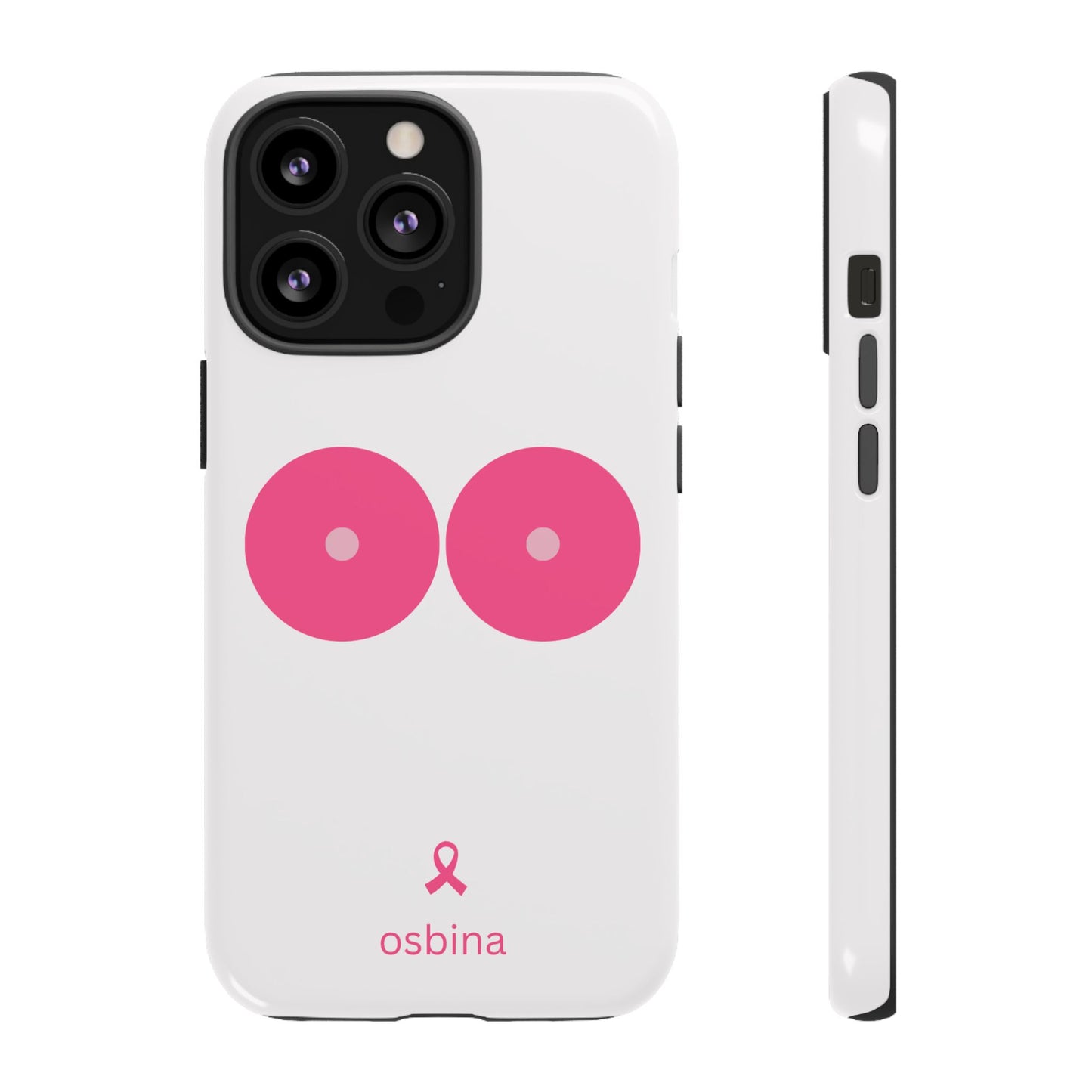 osbina | Limited Edition The Check Your Tatas Case in Light Pink + Soft Pink + Hot Pink | The Pink October Collection | Inspired By