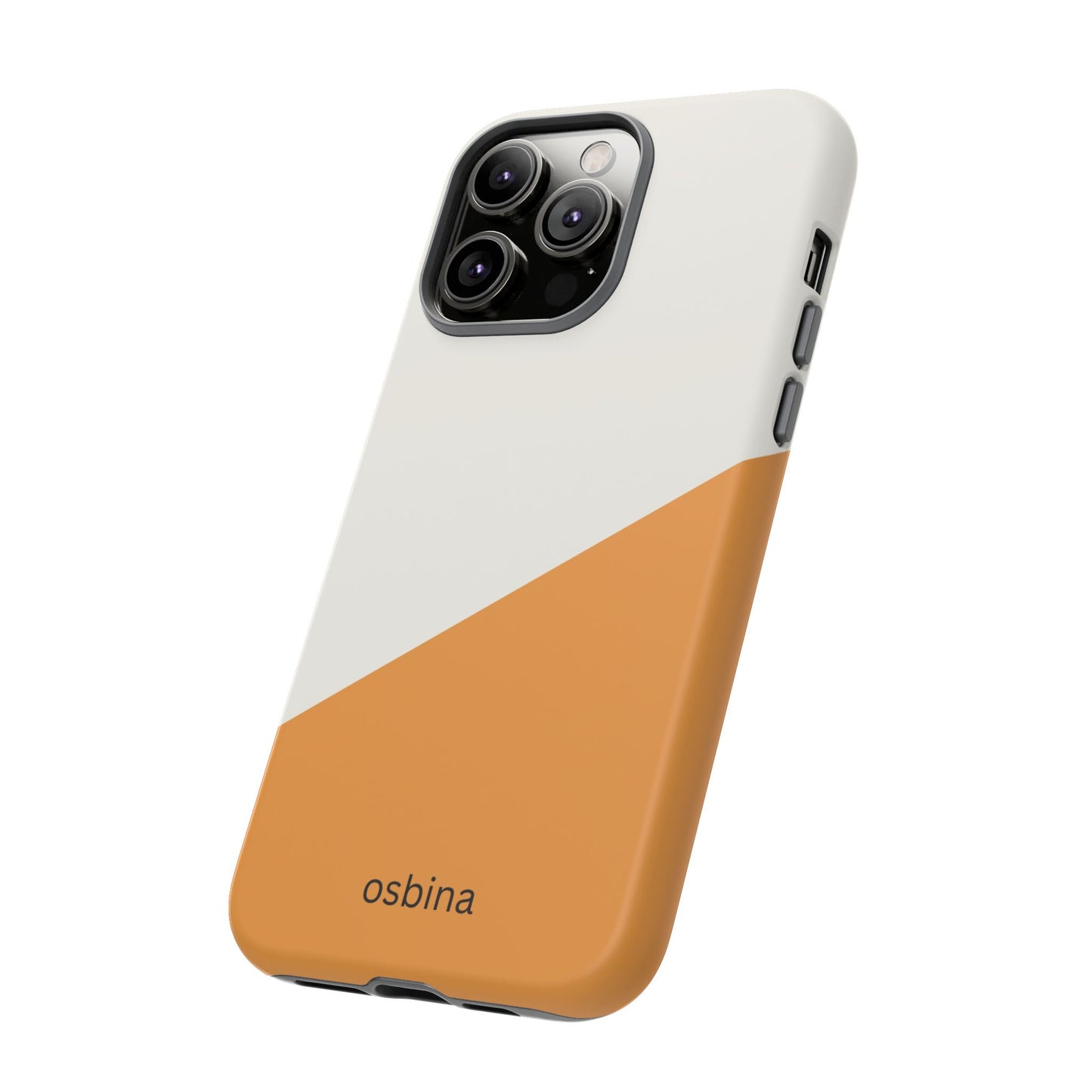 osbina | Divide & Conquer — The Orange + White Split Diagonal Case | The Season Collective
