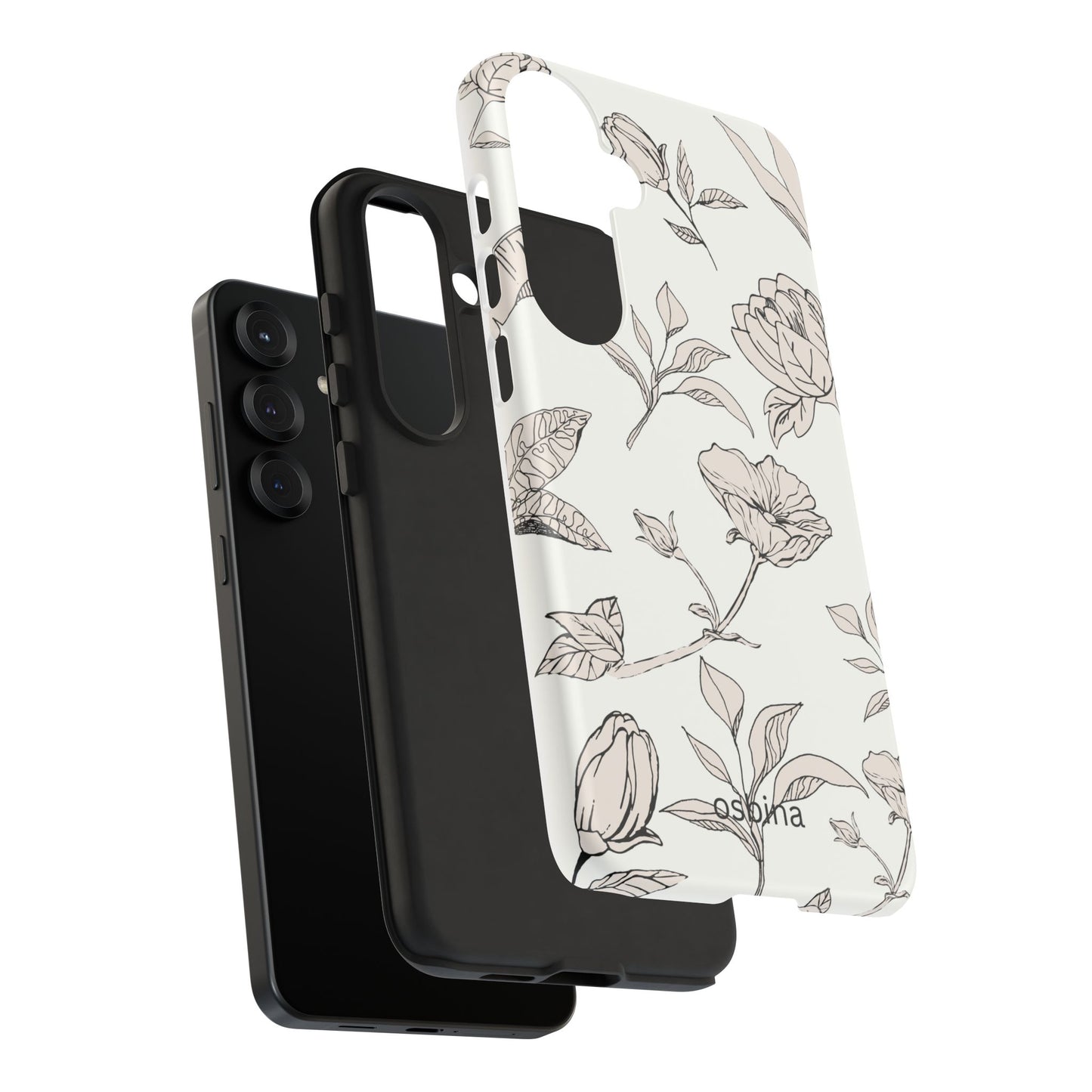 osbina | Silhouette Bloom Phone Case | Modern Muse Collection