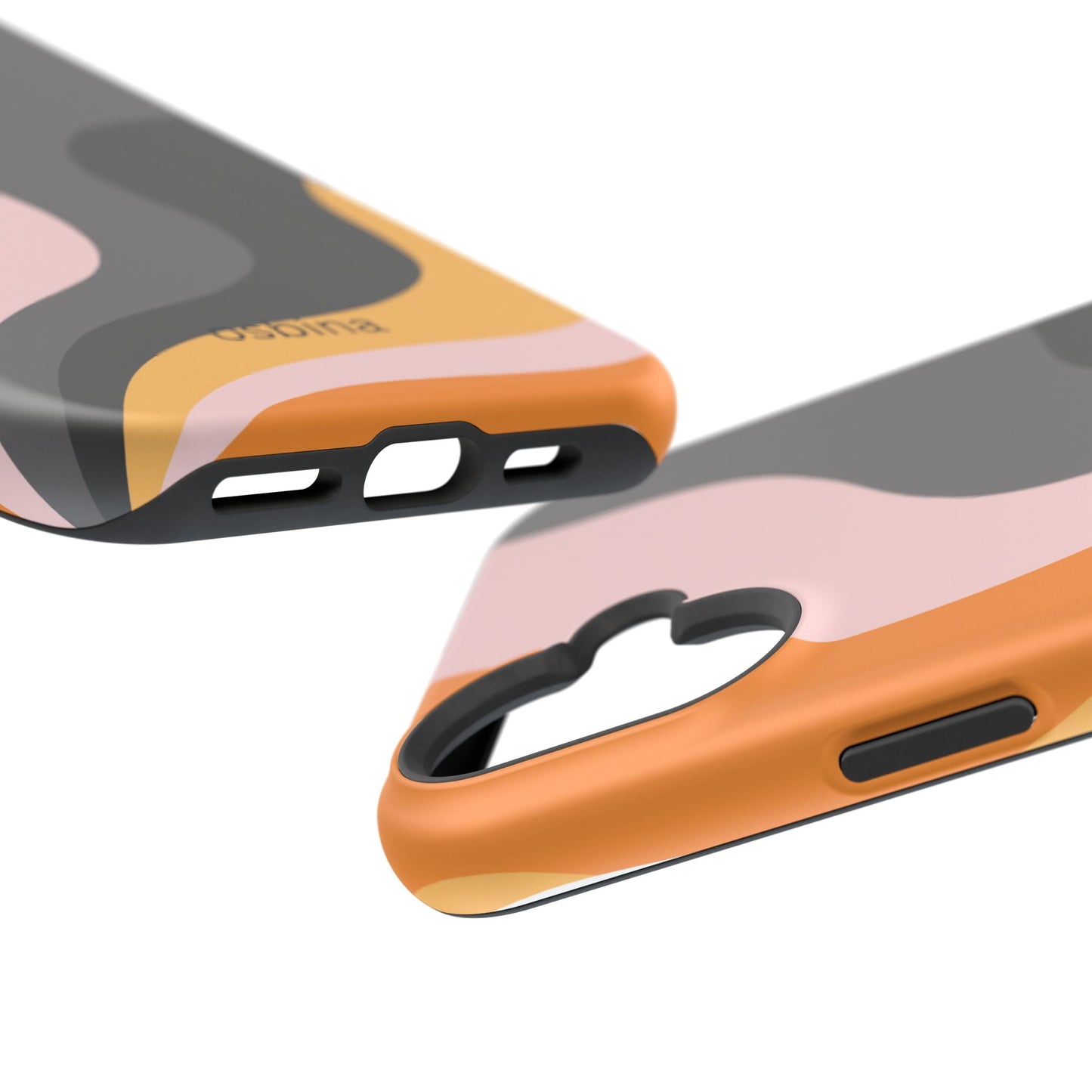 osbina | MagSafe Compatible for iPhone | The Case That Says “Fall, But Make It Fashion” | Retro Swirl Edition | The Season Collective
