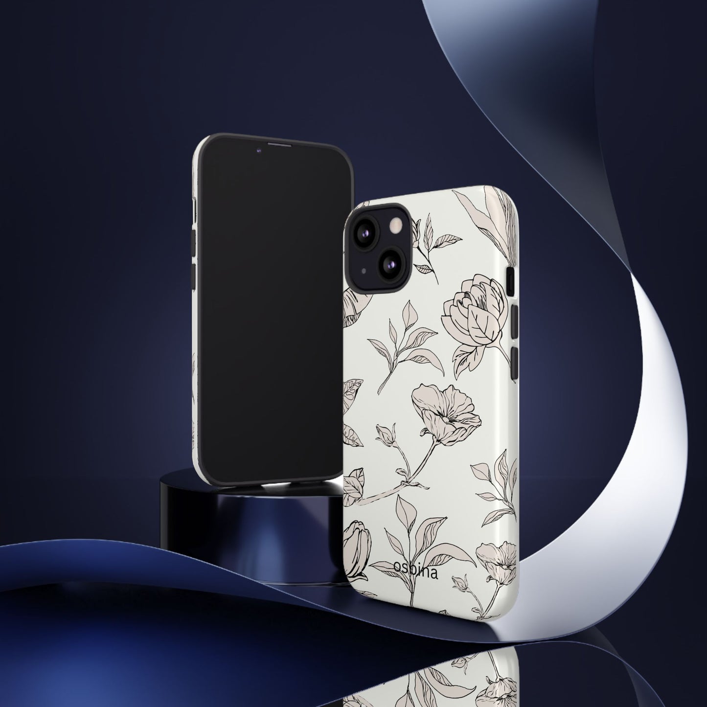 osbina | Silhouette Bloom Phone Case | Modern Muse Collection