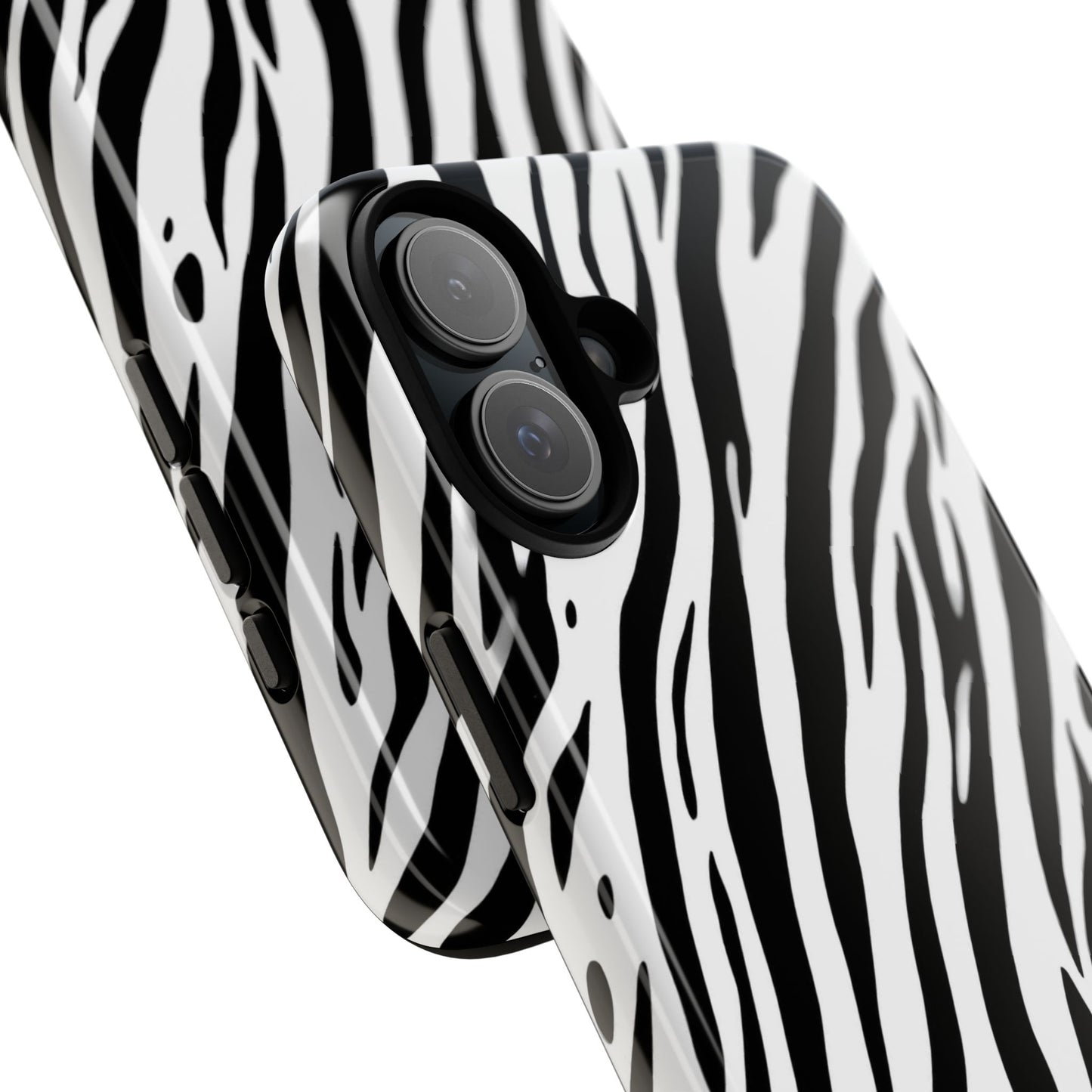 osbina | The Bengal Bold Stripe Case in White + Black | The Season Collective