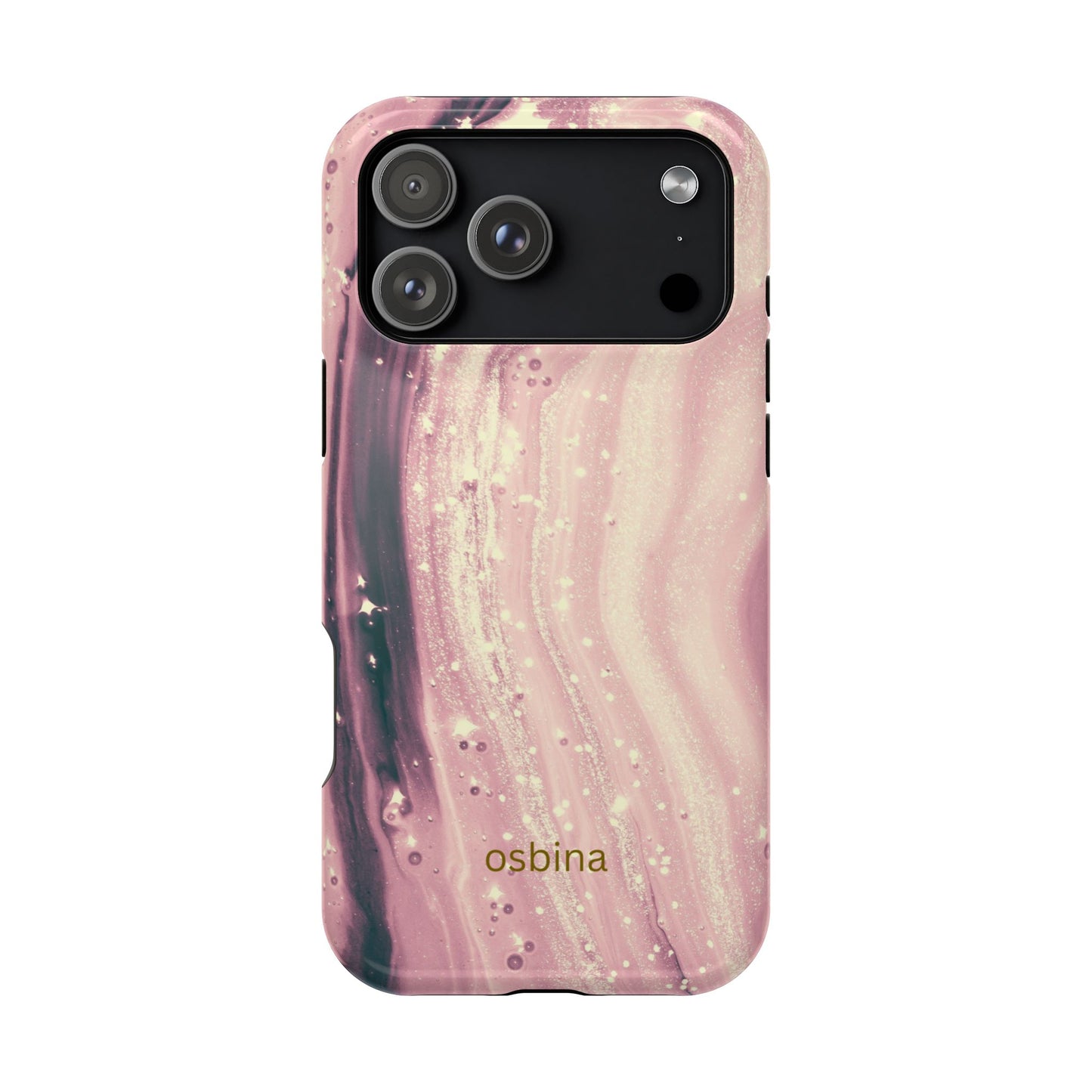 osbina | MagSafe compatible for iPhone | The Amethyst Glow Phone Case | Modern Muse Collection