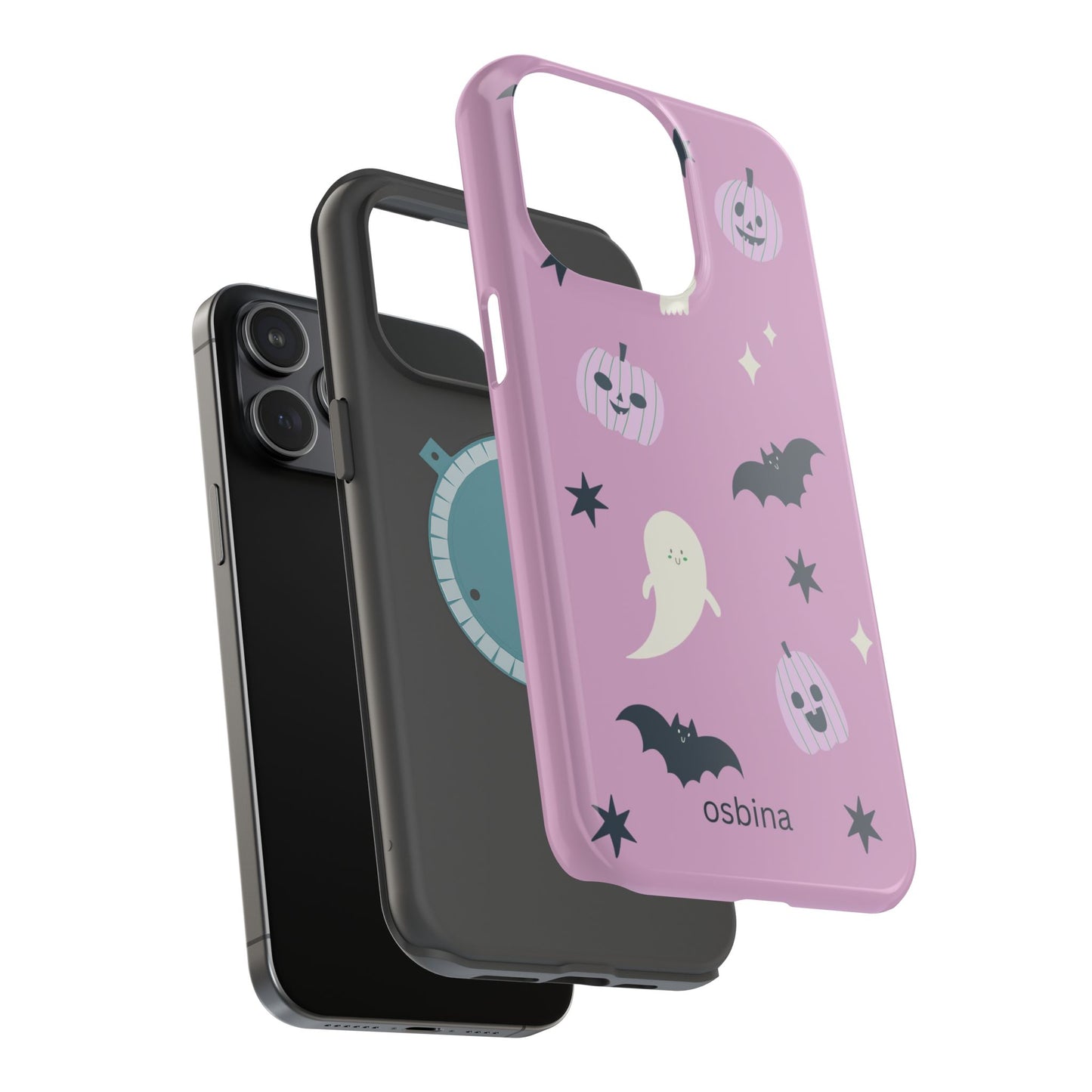 osbina | MagSafe compatible for iPhone | Blush Bewitched Limited Edition Spooky Chic Phone Case | Season Collective Collection