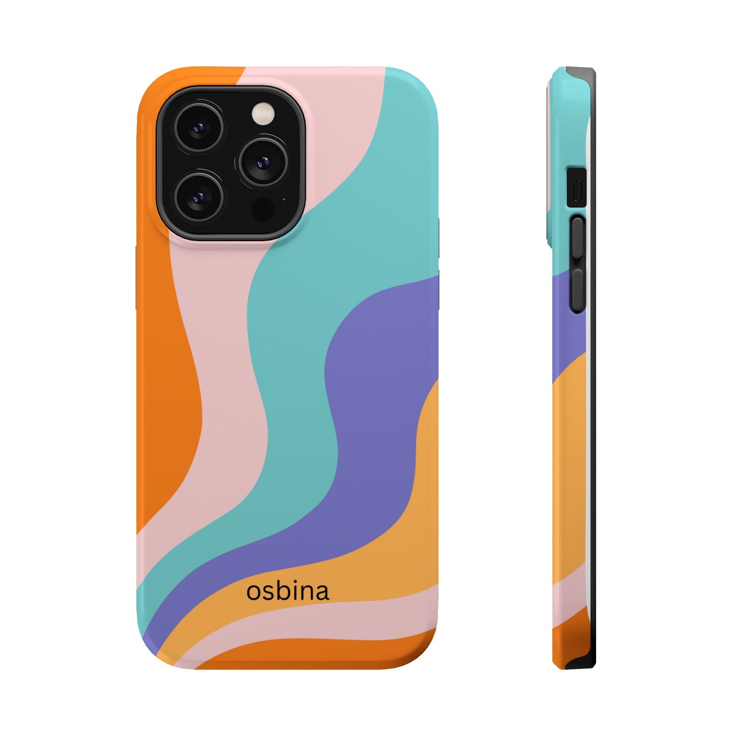 osbina | MagSafe compatible for iPhone | Retro Nouveau Phone Case | Modern Muse Collection