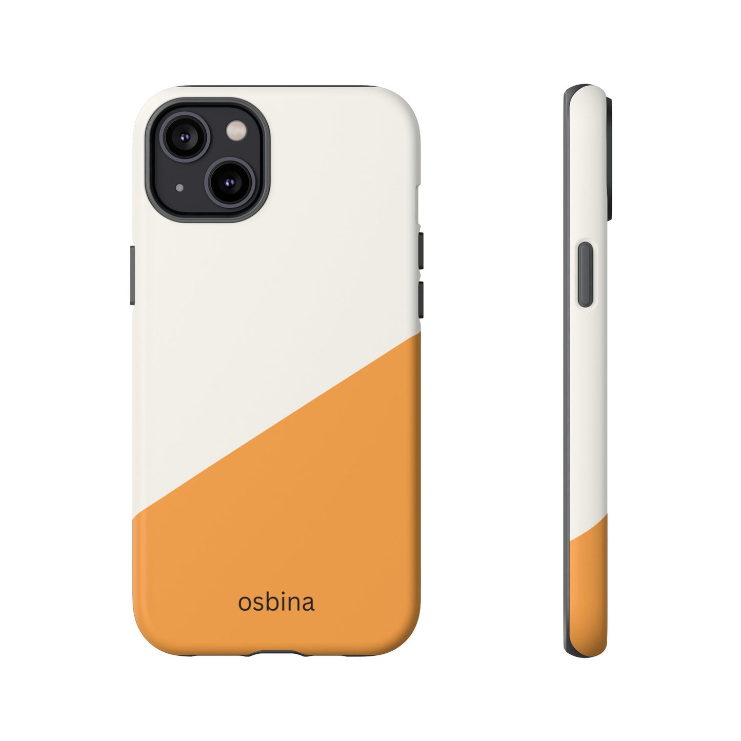 osbina | Divide & Conquer — The Orange + White Split Diagonal Case | The Season Collective