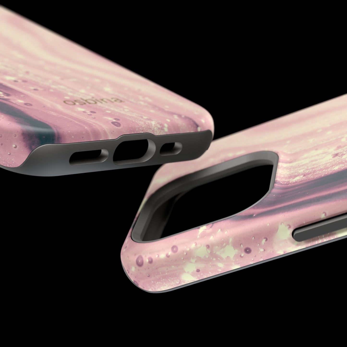 osbina | MagSafe compatible for iPhone | The Amethyst Glow Phone Case | Modern Muse Collection