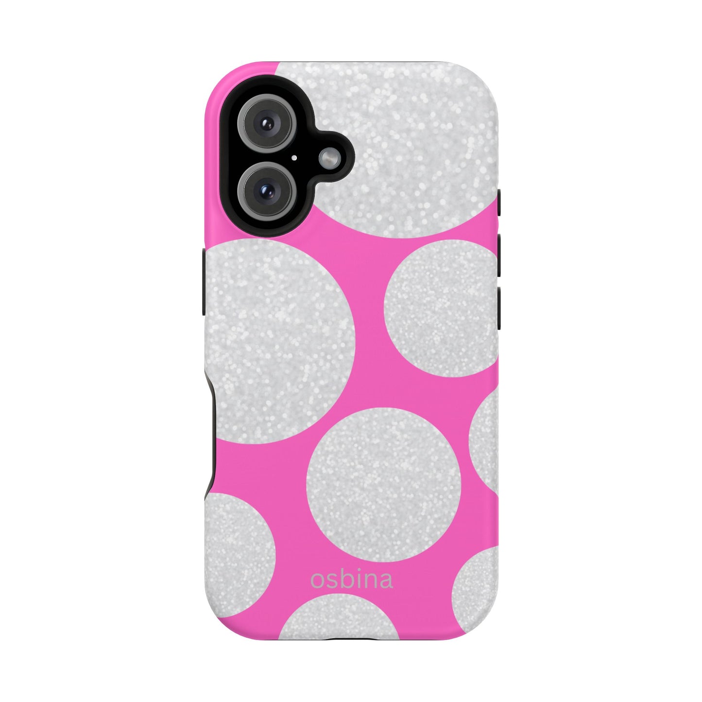 osbina | MagSafe compatible for iPhone | The Sparkling Bubbles Case | YAYOU Collection Supporting Shine Like Sable