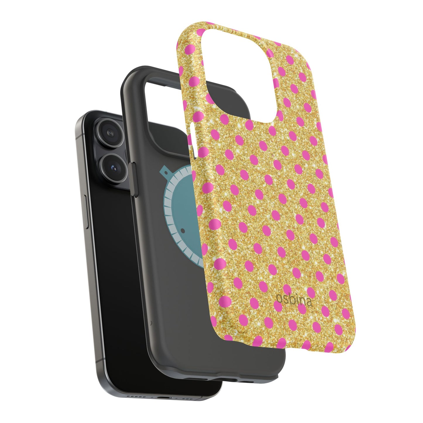 osbina | MagSafe compatible for iPhone | The Elara Phone Case | YAYOU Collection Supporting Shine Like Sable
