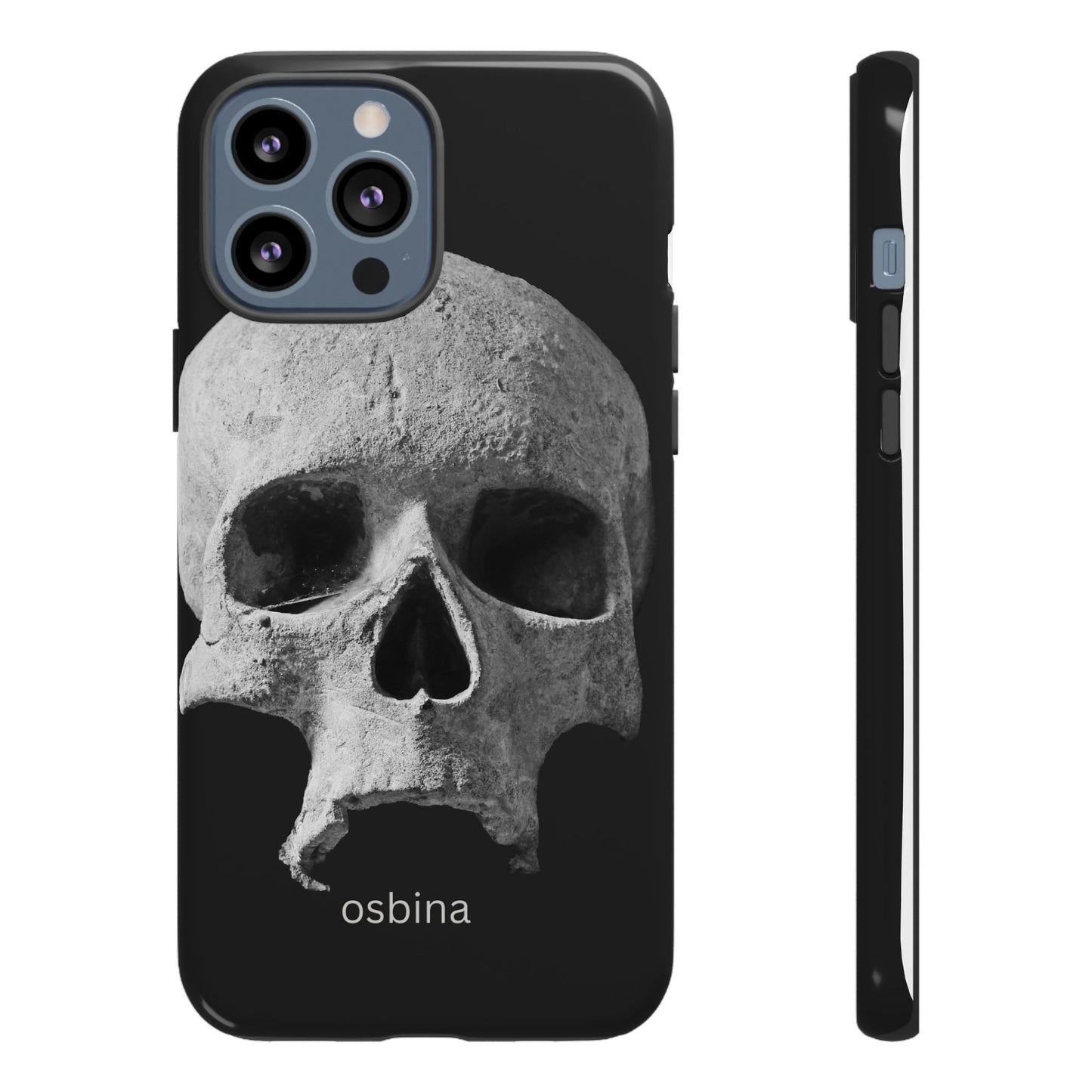 osbina | White Skull Phone Case | Season Collective Collection