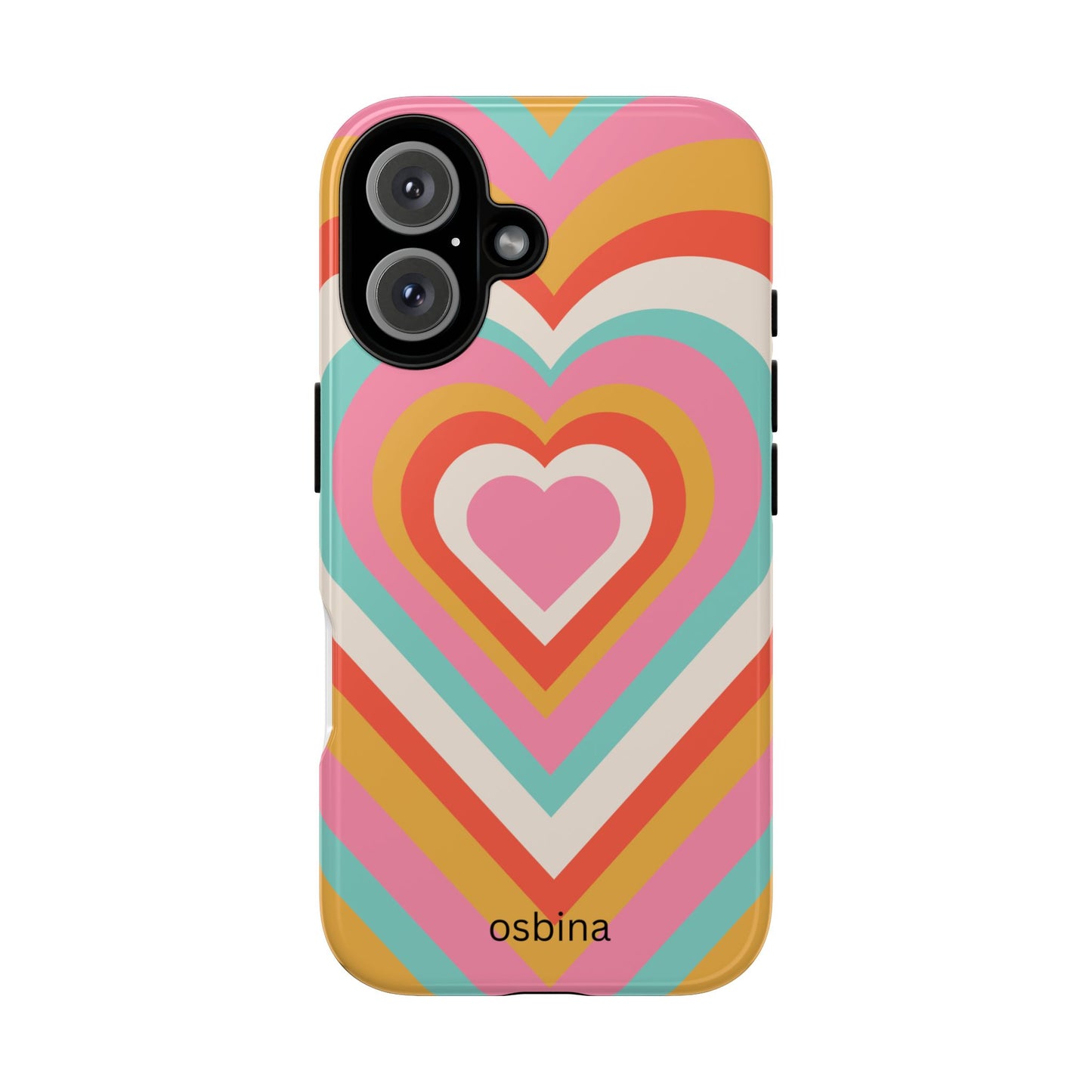 osbina | Heart Nouveau Phone Case | Modern Muse Collection