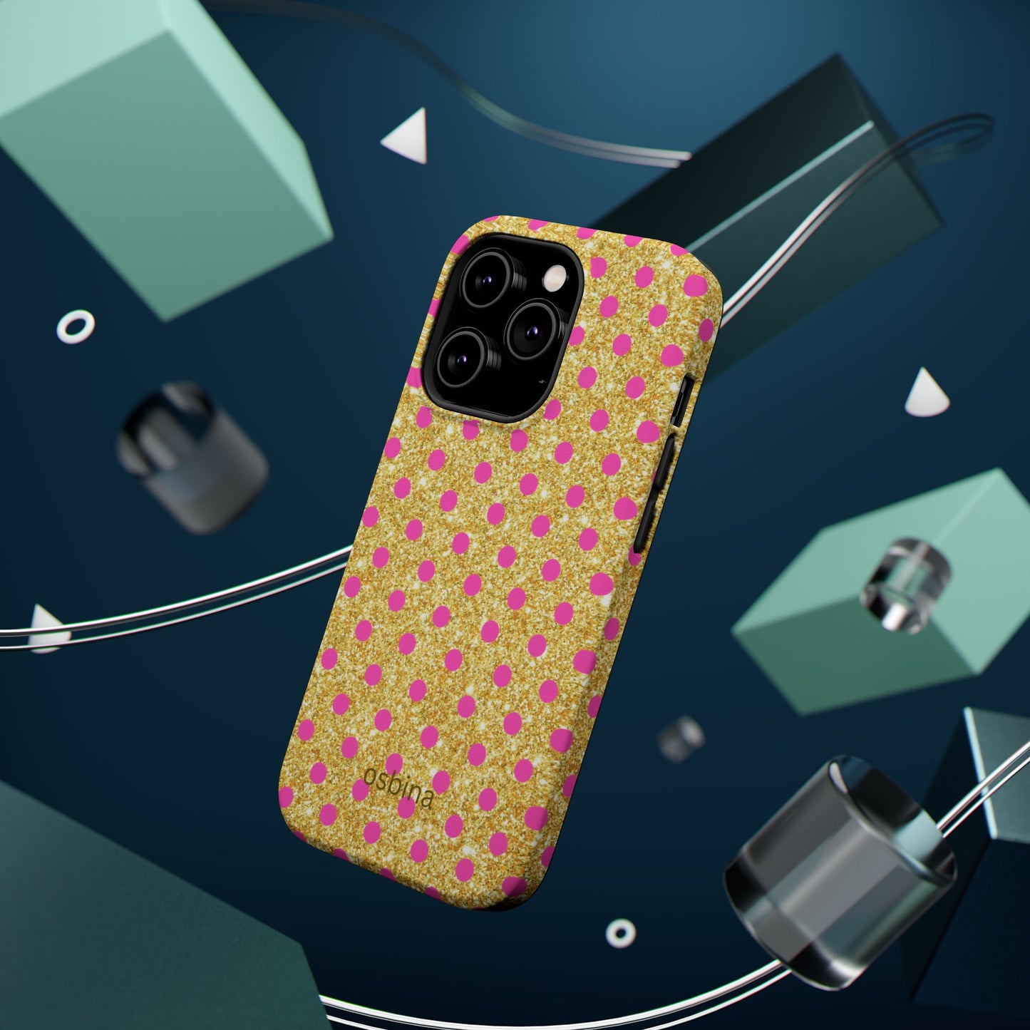 osbina | MagSafe compatible for iPhone | The Elara Phone Case | YAYOU Collection Supporting Shine Like Sable