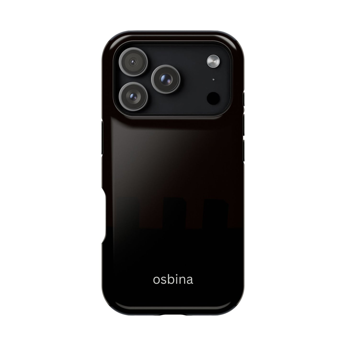 osbina | MagSafe compatible for iPhone | The Onyx Phone Case | Modern Man Collection